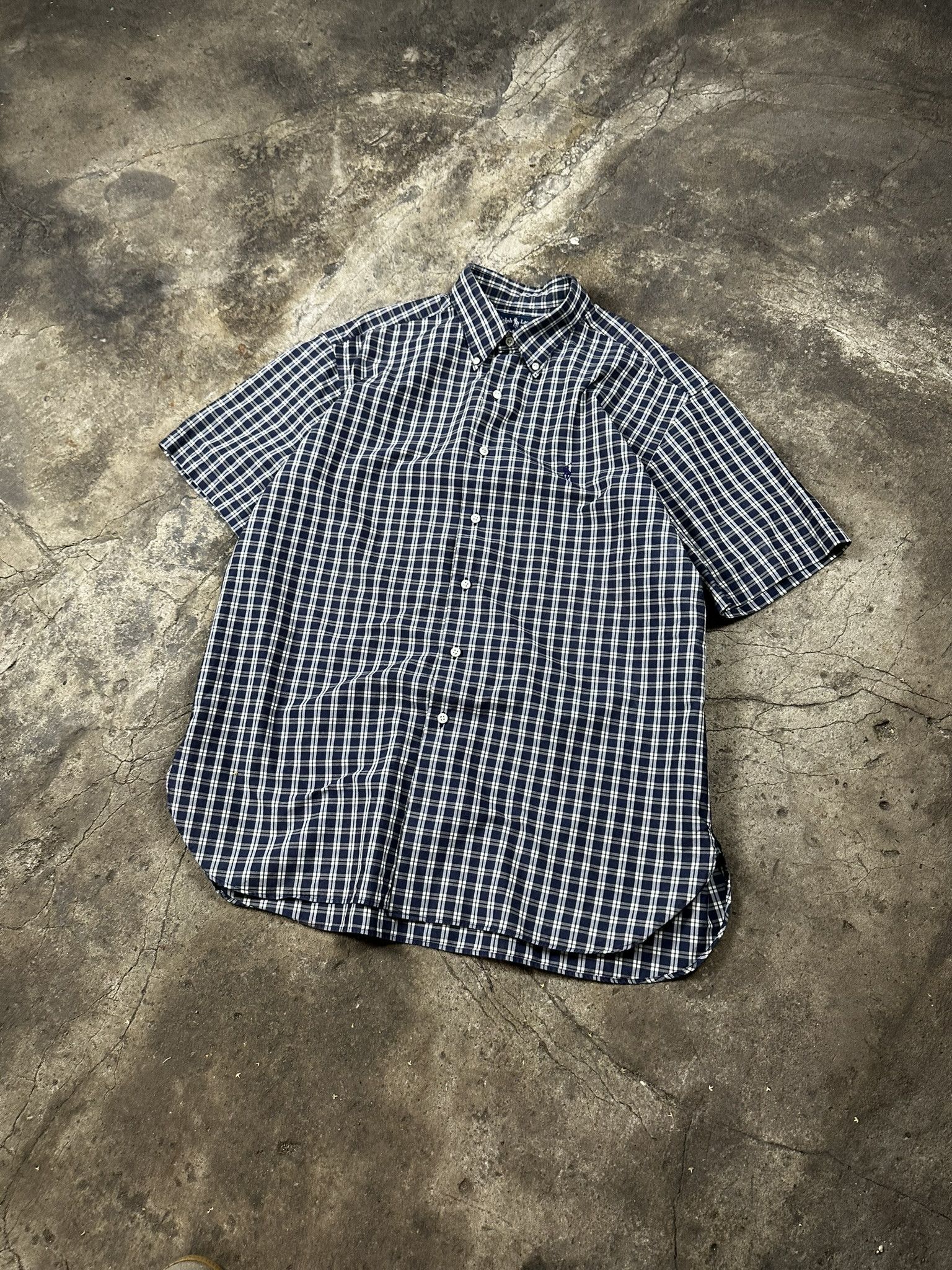 Ralph Lauren Vintage Ralph Lauren Checked Button Up Shirt Size US L / EU 52-54 / 3 - 1 Thumbnail