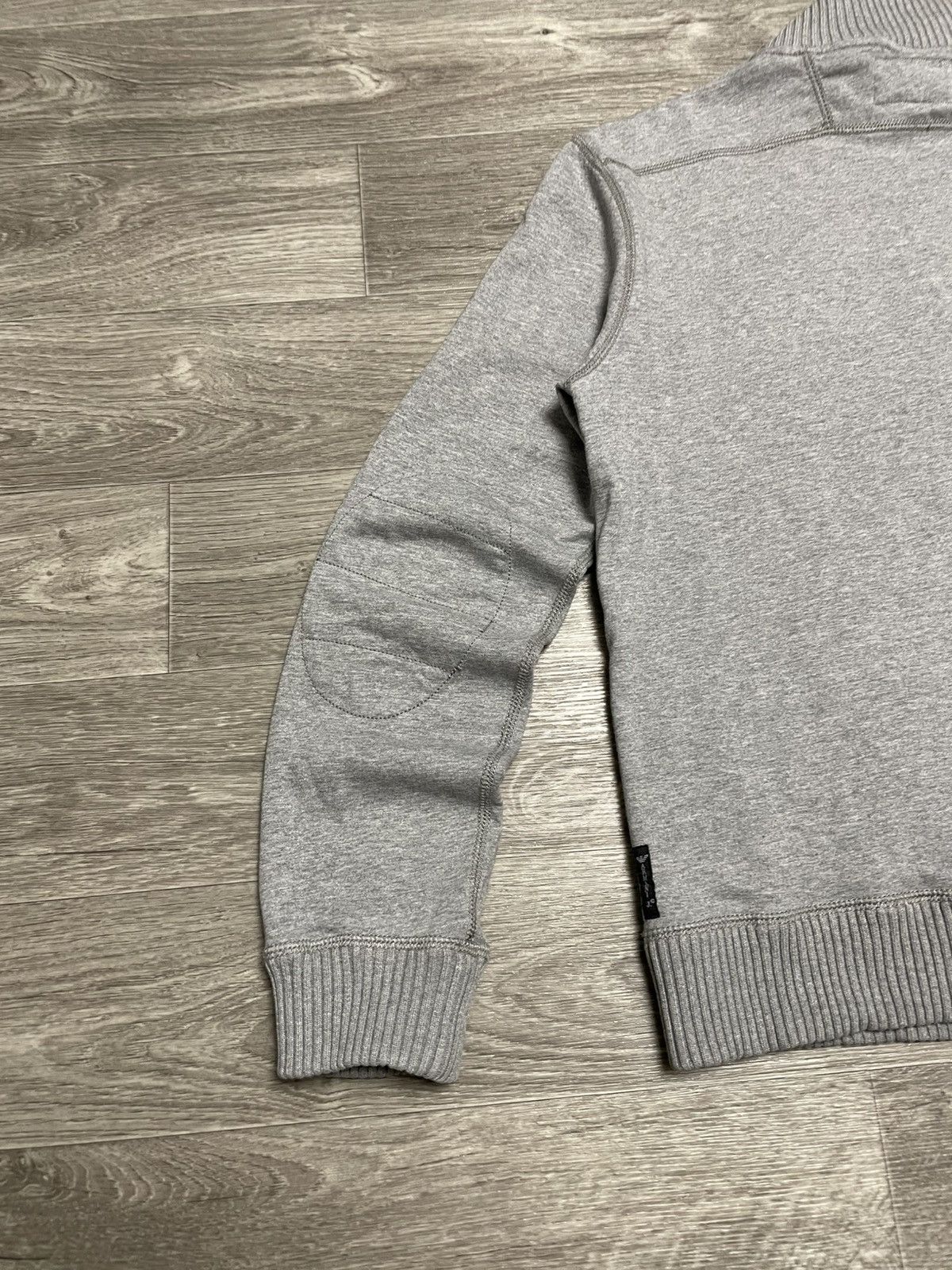 Armani ARMANI JEANS FULL ZIP UP SWEATSHIRT WITH AJ LOGO IN GREY Size US S / EU 44-46 / 1 - 21 Thumbnail