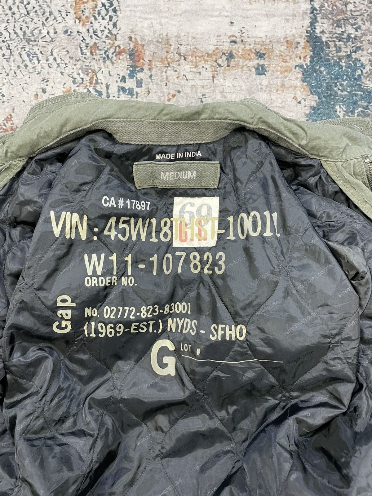 Gap GAP Military Type M-65 Utility Field Jacket Size US M / EU 48-50 / 2 - 14 Thumbnail