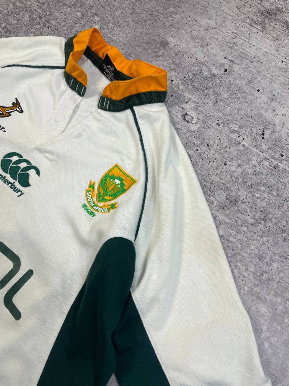 Canterbury of New Zealand Vintage Canterbury South Africa Rugby Jersey T-Shirt Y2K Size US M / EU 48-50 / 2 - 5 Thumbnail