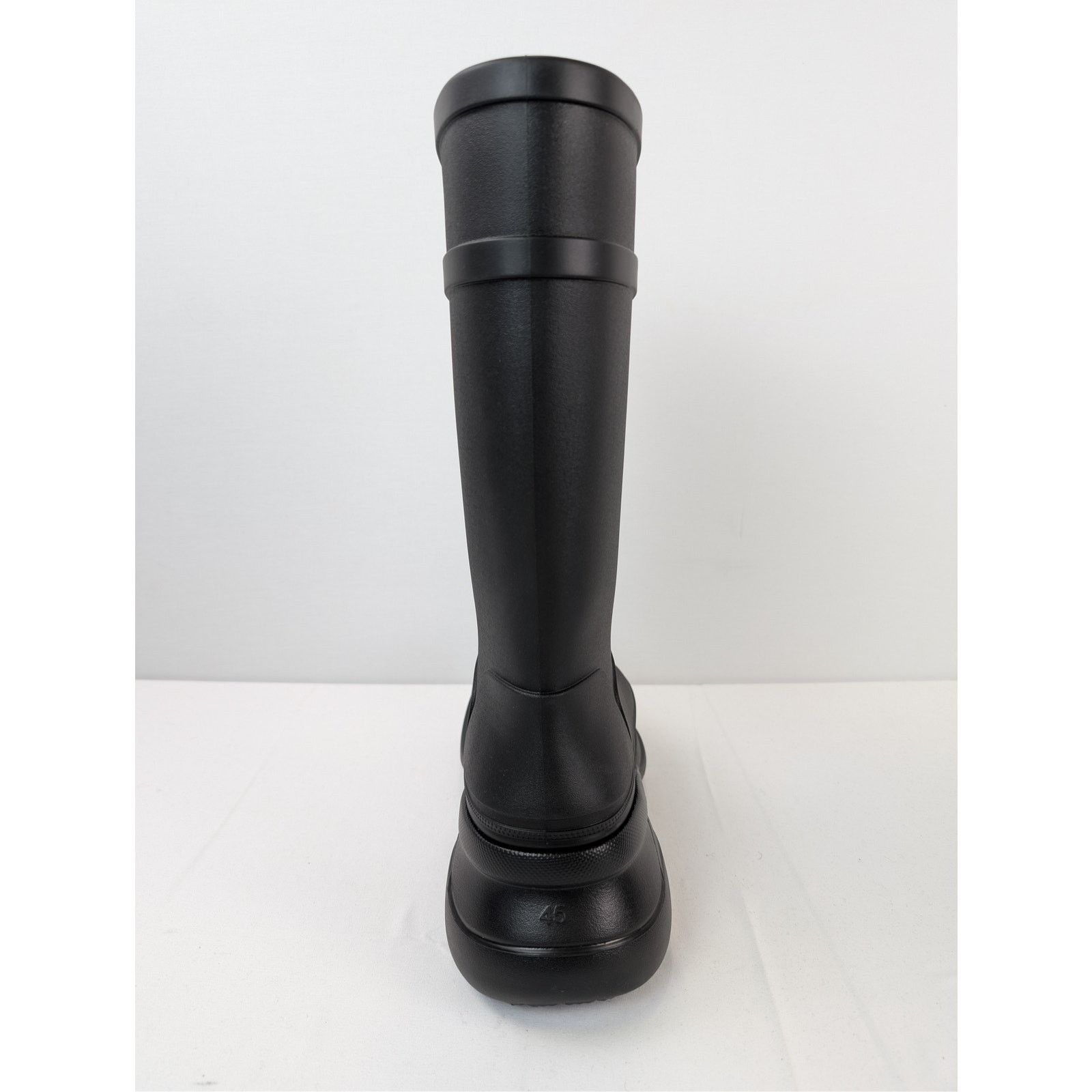Balenciaga o1rshd1 Crocs Boots in Black Size US 13 / EU 46 - 16 Thumbnail