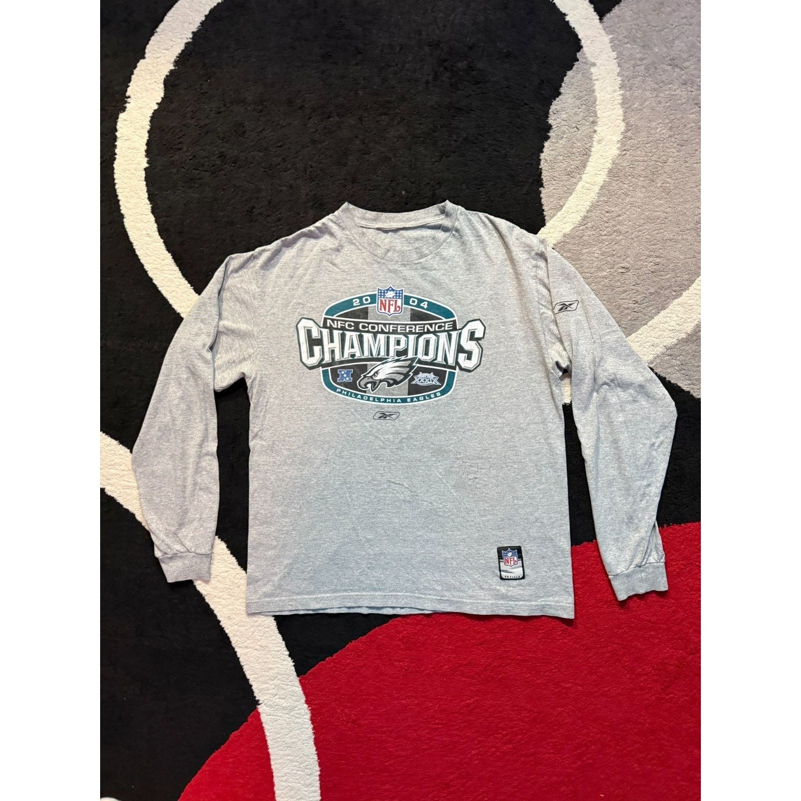Reebok Vintage Philadelphia Eagles Reebok ’04 NFC Champs Tee Size US L / EU 52-54 / 3 - 1 Thumbnail