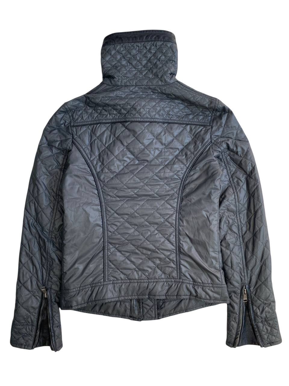 Dolce & Gabbana 2000’s Dolce Gabbana Quilted Leather Trim Motorcycle Jacket Size US S / EU 44-46 / 1 - 10 Thumbnail