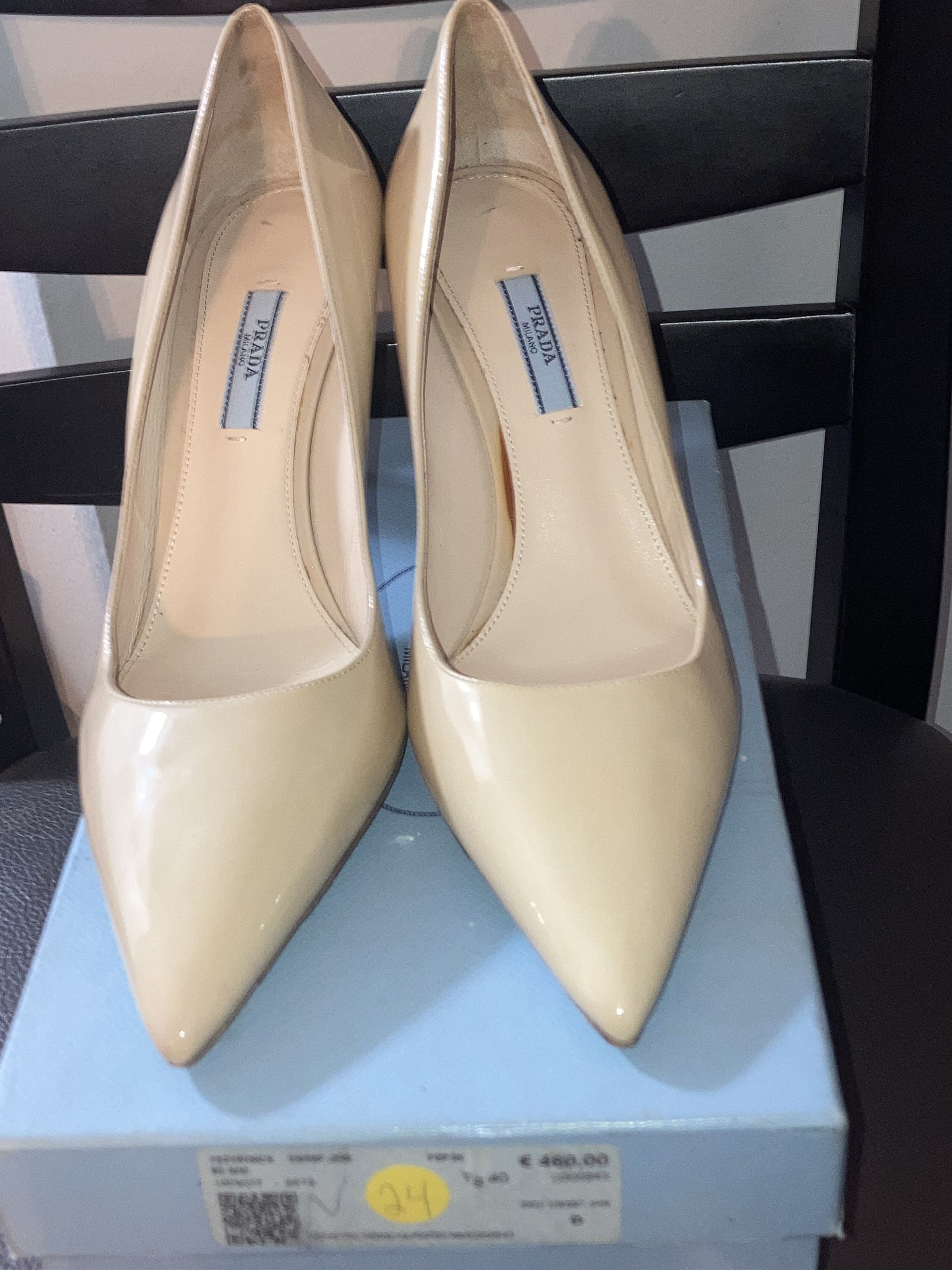 Prada Prada patent leather pumps Size US 9 / IT 39 - 8 Thumbnail
