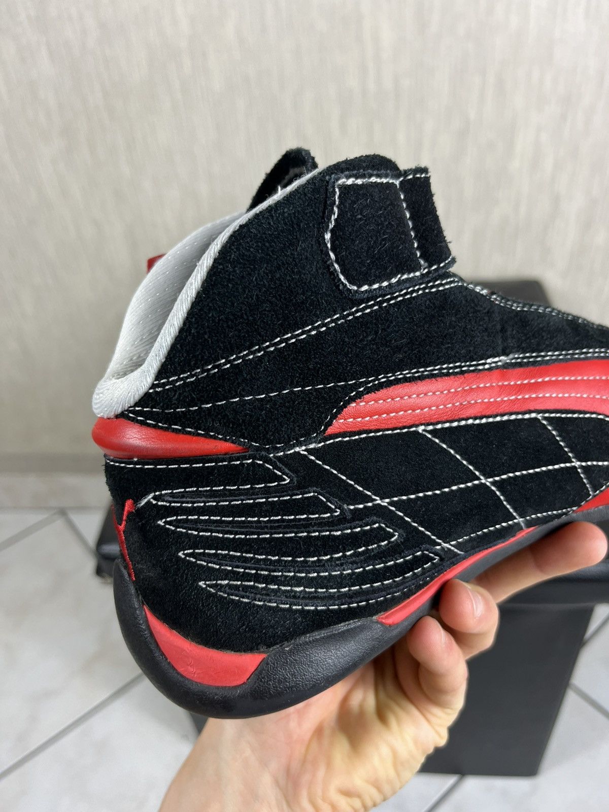 Puma × Vintage Vintage Puma y2k speed cat high racing ferrari sneaker shoes Size US 7.5 / EU 40-41 - 16 Thumbnail