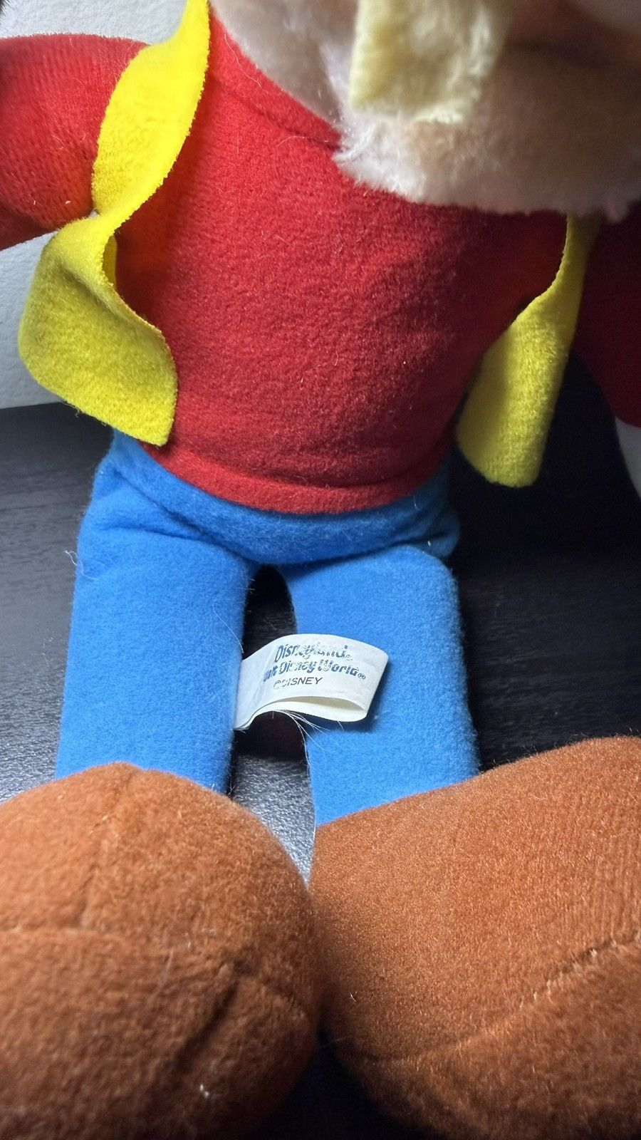 Disney Vintage 1980s Disneyland Walt Disney Goofy Plush Toy Size ONE SIZE - 5 Thumbnail