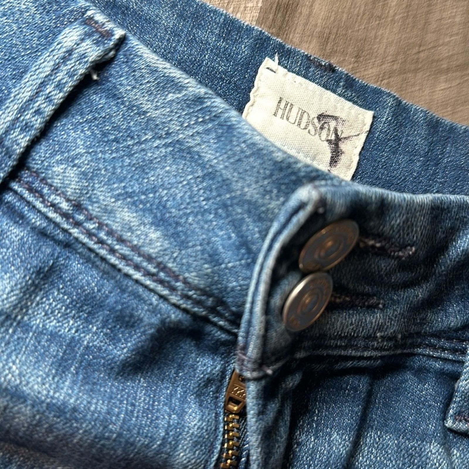 Hudson Hudson Collin Skinny Cut Off Jean Shorts - 24 Size 24" / US 00 / IT 34 - 5 Thumbnail