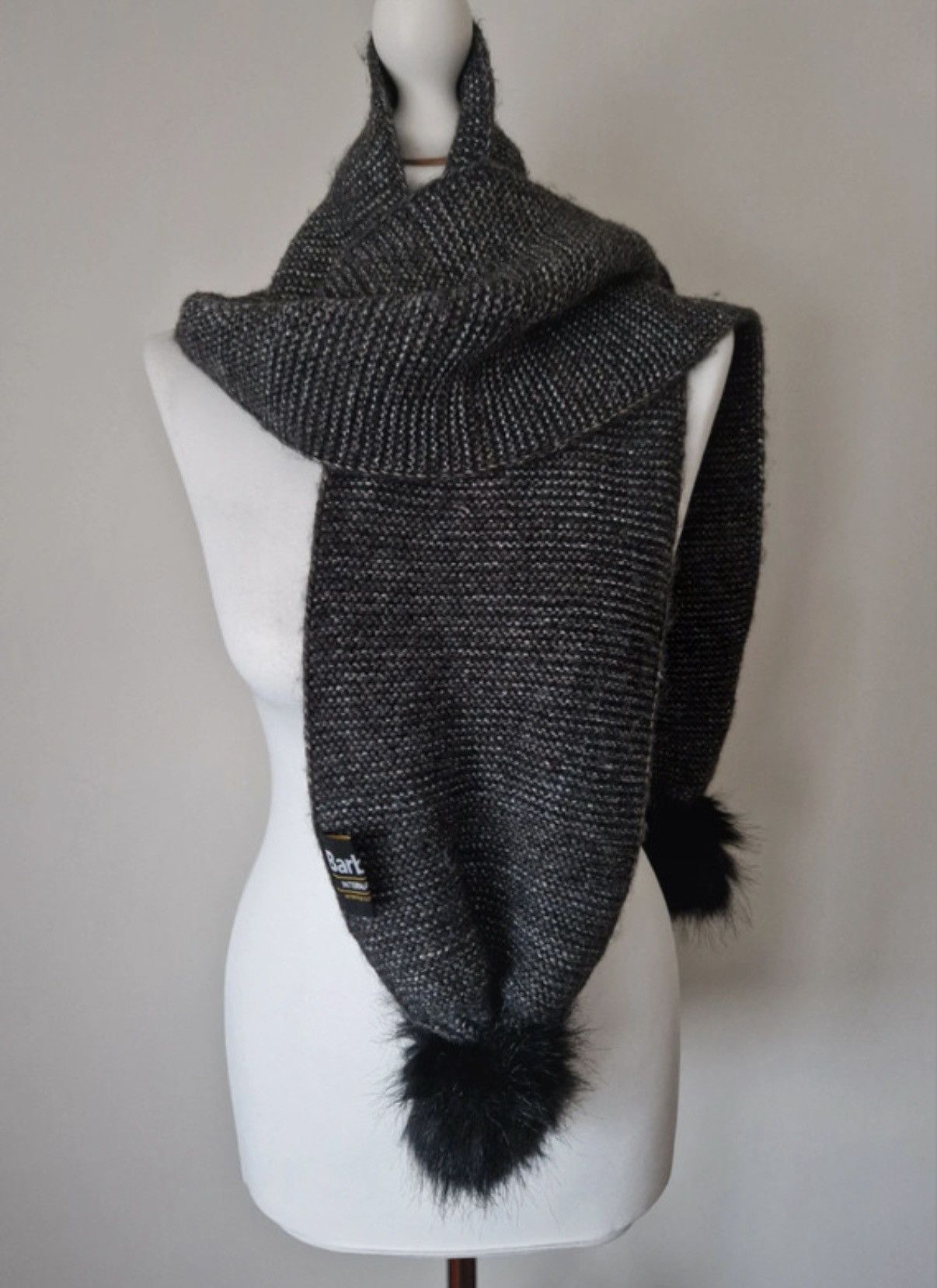 Barbour Barbour scarf with pompoms 160x20cm Size ONE SIZE - 3 Thumbnail