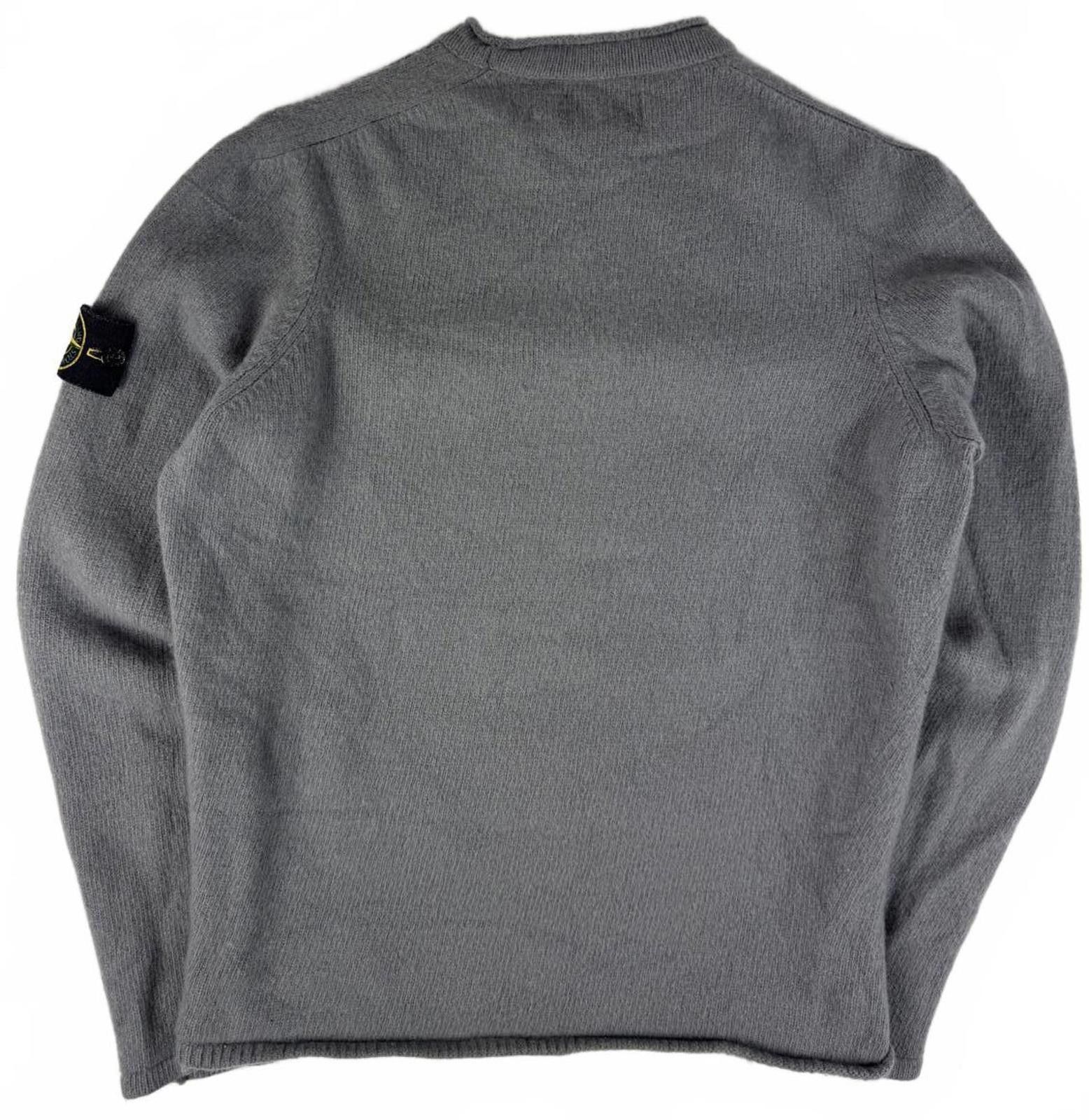 Stone Island Stone Island Wool Knit Jumper Grey Small Size US S / EU 44-46 / 1 - 4 Thumbnail