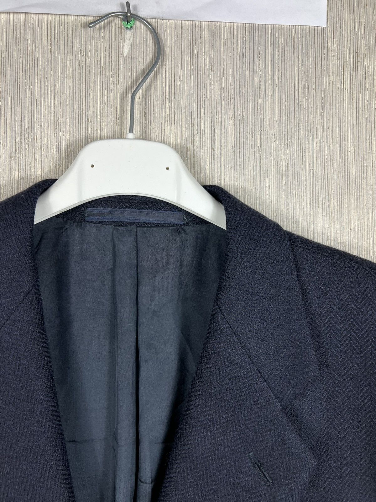 Armani Collezioni Giorgio Armani Collezioni wool herringbone blazer jacket Size US M / EU 48-50 / 2 - 11 Thumbnail