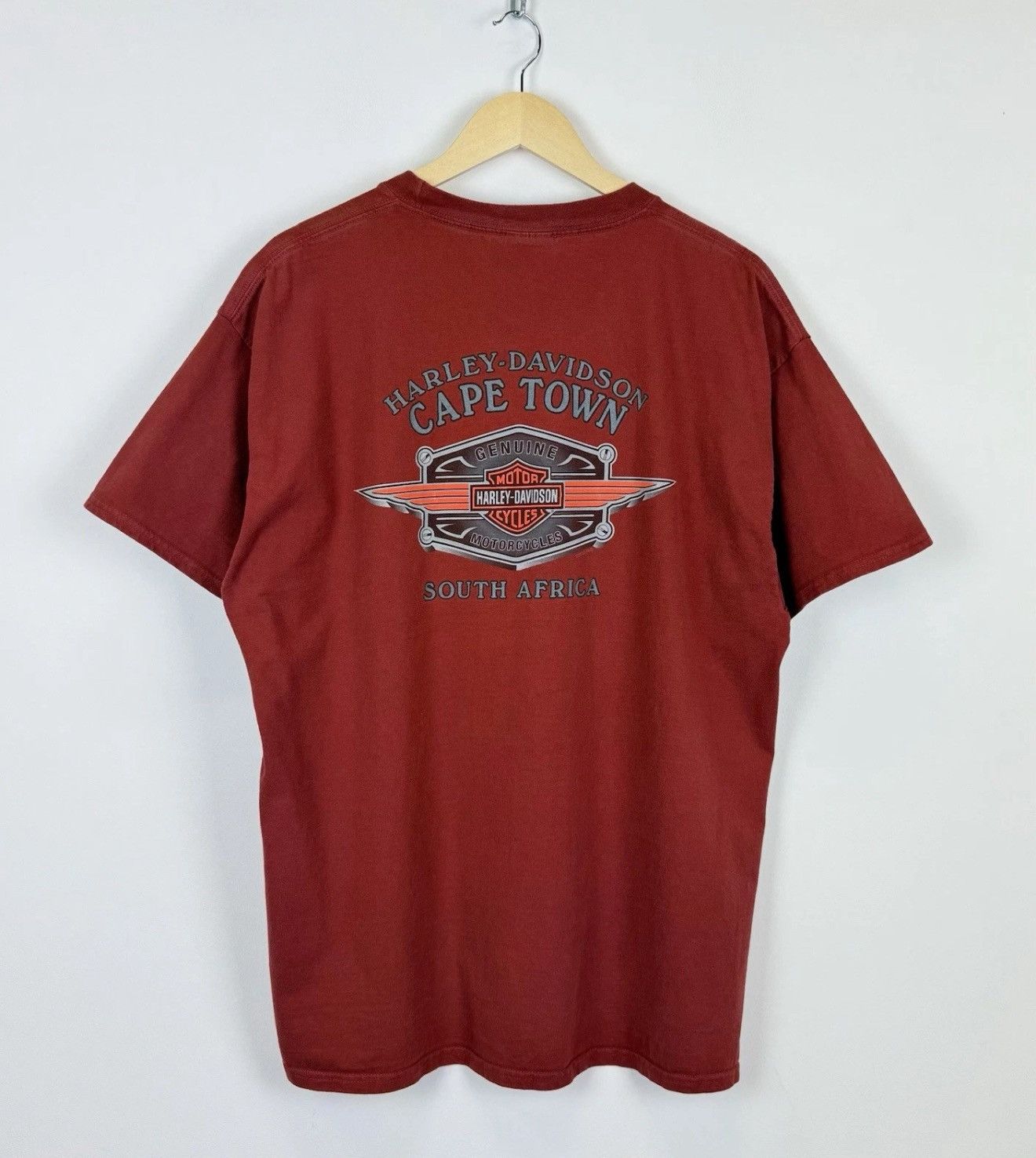 Harley Davidson Harley Davidson Cape Town South Africa T-Shirt Short Sleeve Size US XL / EU 56 / 4 - 7 Thumbnail