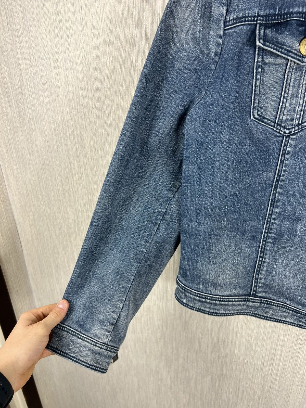 Burberry Burberry Brit denim jacket jeans old money luxury washed Size XL / US 12-14 / IT 48-50 - 11 Thumbnail