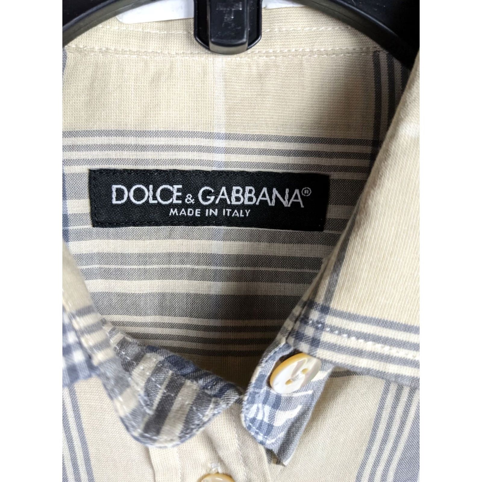 Dolce & Gabbana Dolce&Gabbana Shirt Blouse Women Plaid Button Up Multicolor Cotton Blend Pockets 40 Regular Size S / US 4 / IT 40 - 2 Thumbnail