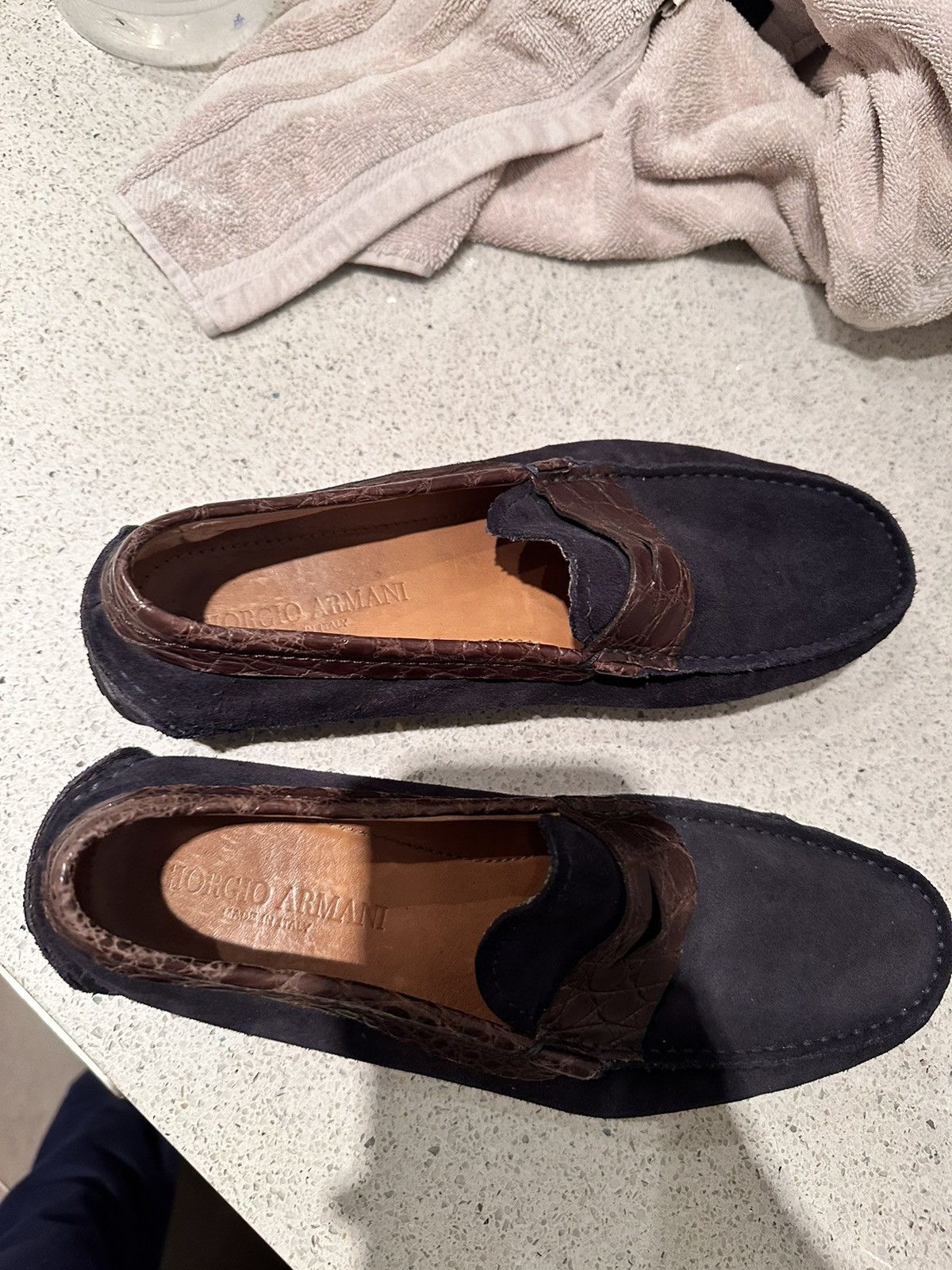 Giorgio Armani armani penny loafers Size US 8.5 / EU 41-42 - 5 Thumbnail
