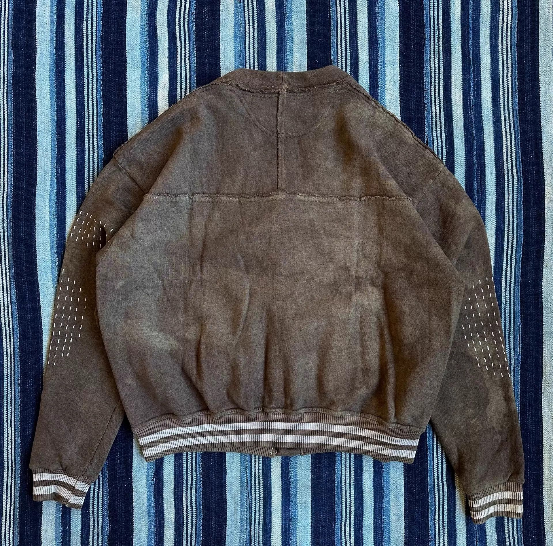 Dr. Collectors Dr Collectors Shishu Hand-Dyed Uneven Raw Edge Cardi S/M Size US S / EU 44-46 / 1 - 2 Thumbnail
