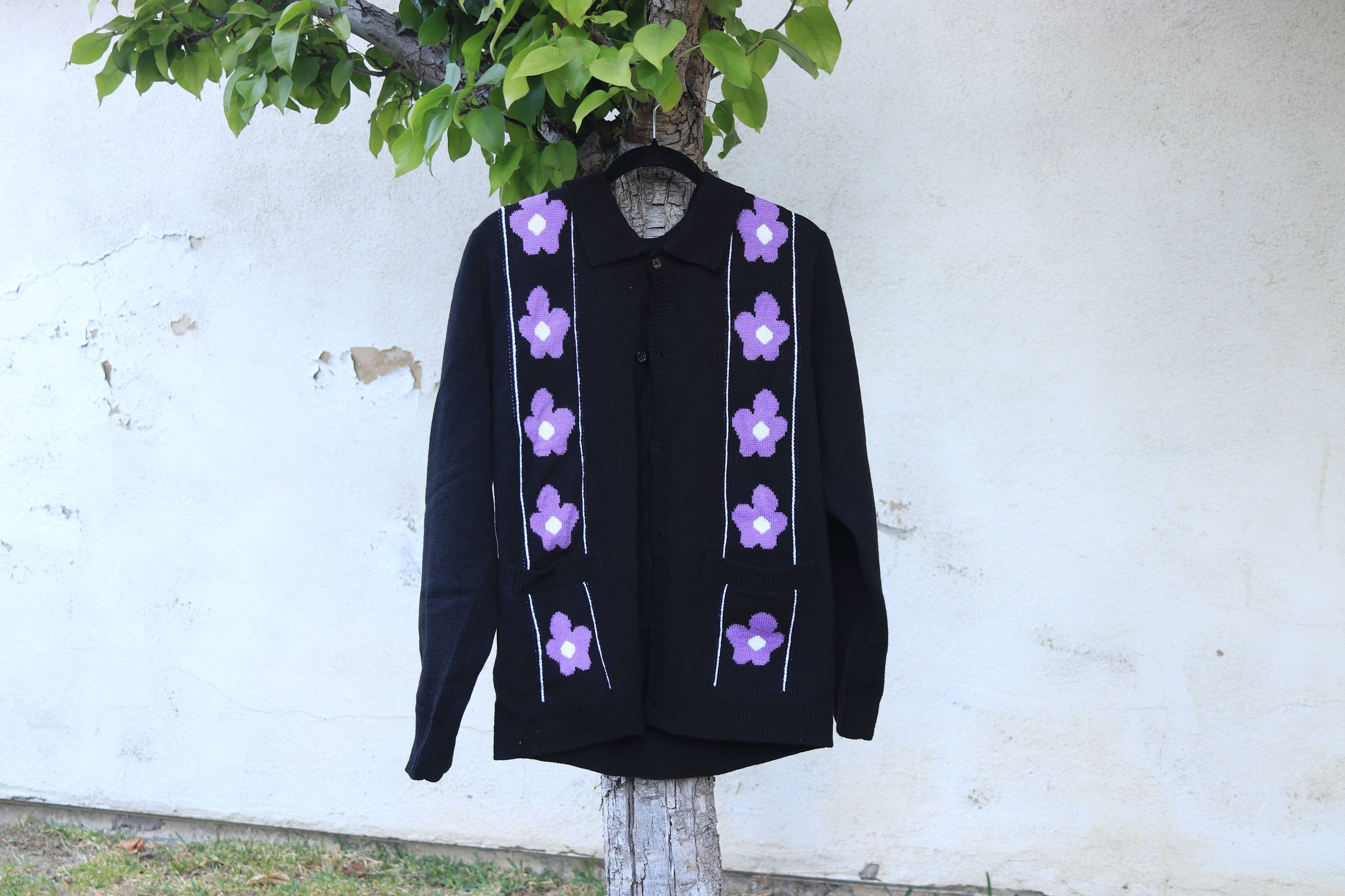 Obey Obey cardigan mens medium black with florals Size US M / EU 48-50 / 2 - 1 Preview