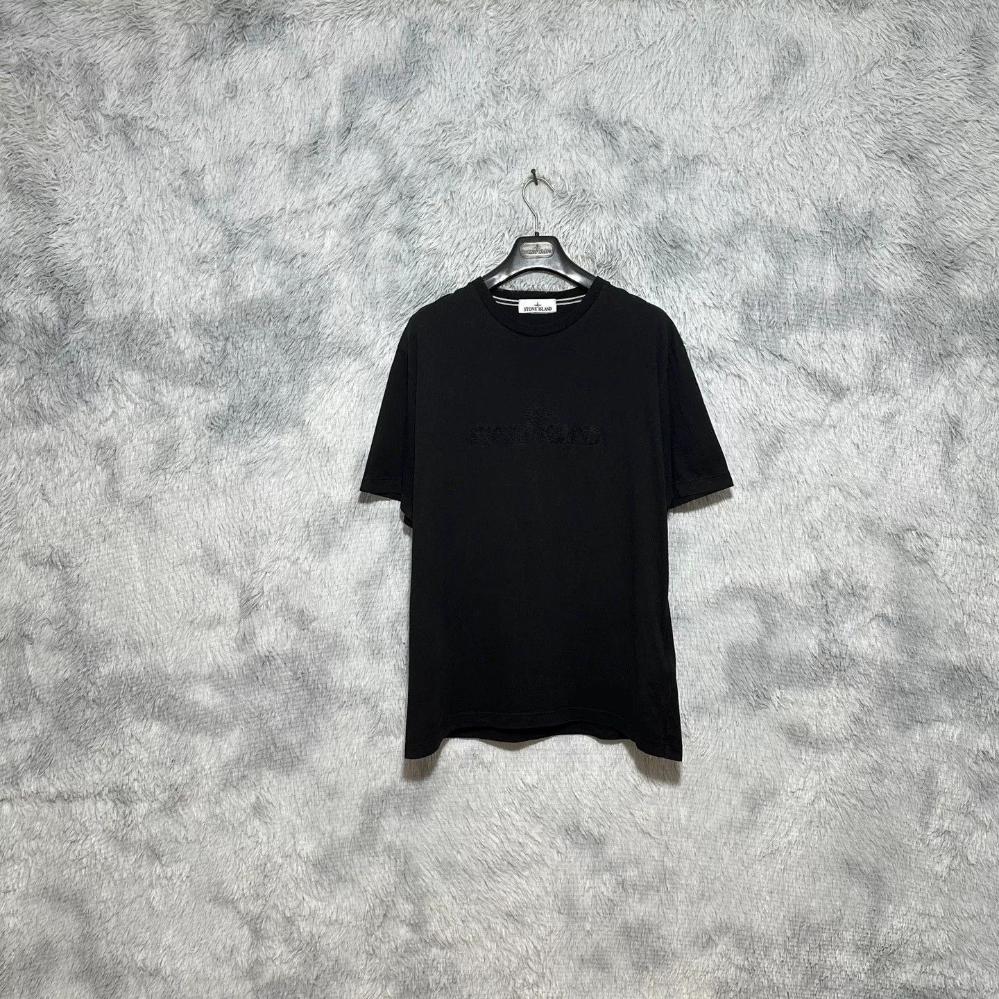 Stone Island Stone Island Embroidered Logo T-Shirt Size US XL / EU 56 / 4 - 1 Thumbnail