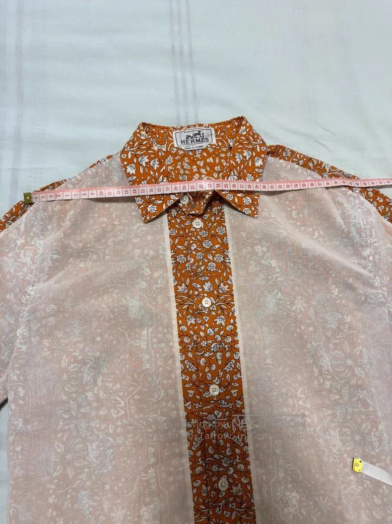 Hermes Hermes size 38 Short-sleeved shirt Size US M / EU 48-50 / 2 - 3 Thumbnail