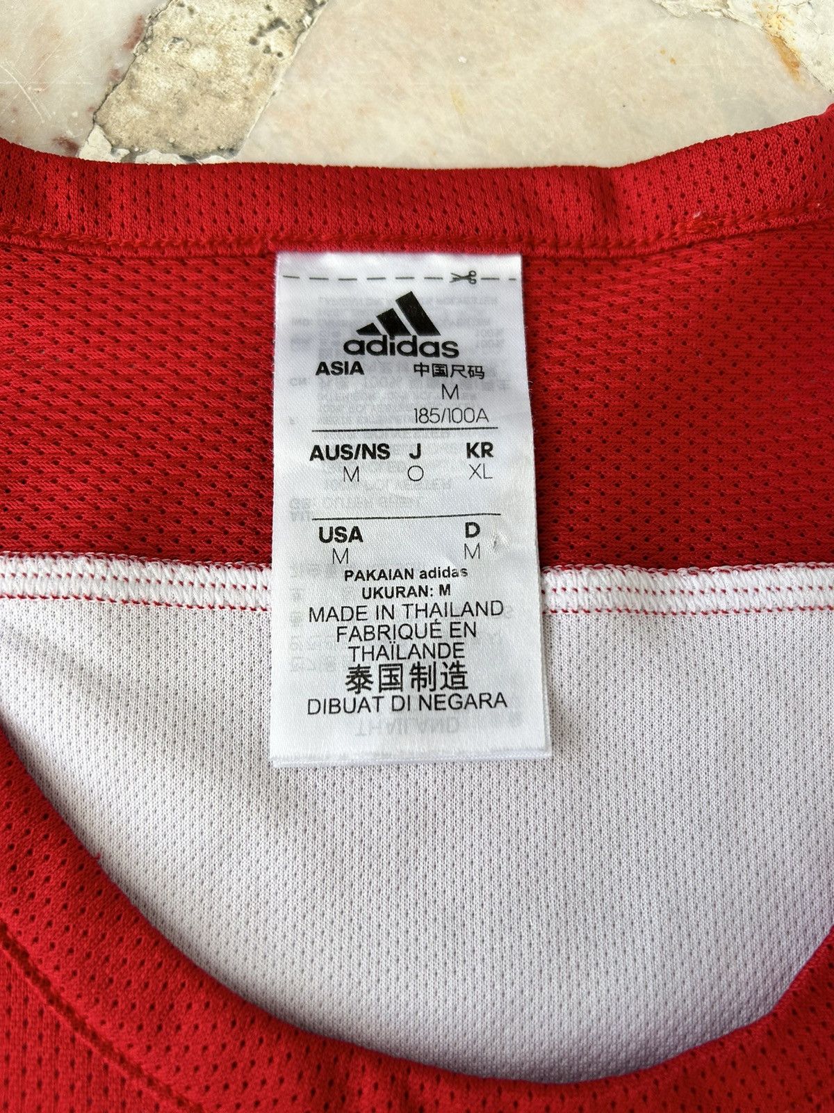 Adidas Adidas One Set Red Sleeveless Size US M / EU 48-50 / 2 - 4 Thumbnail