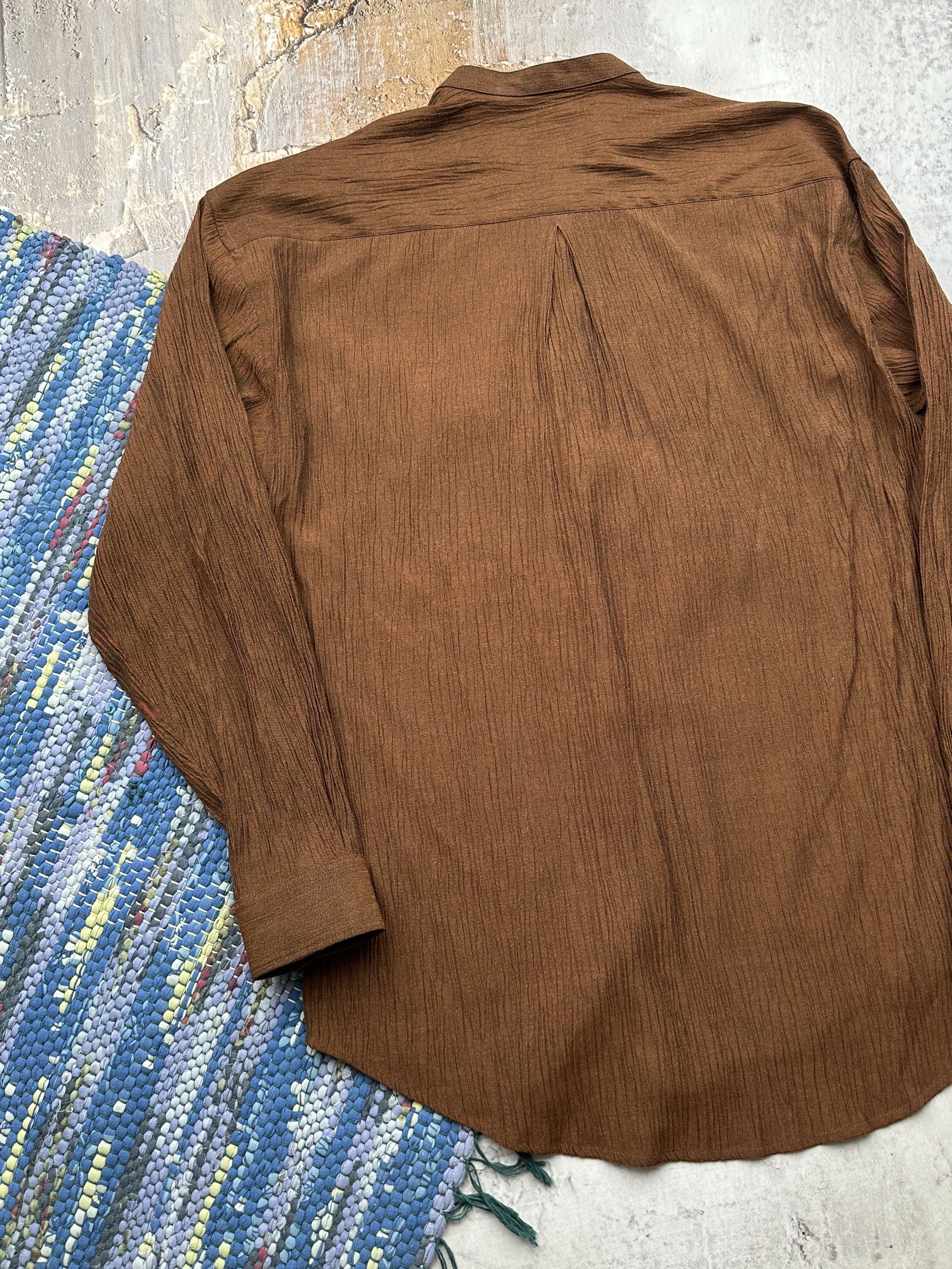 Vintage Vintage Pleated Shirt A507(56) Size US S / EU 44-46 / 1 - 6 Thumbnail