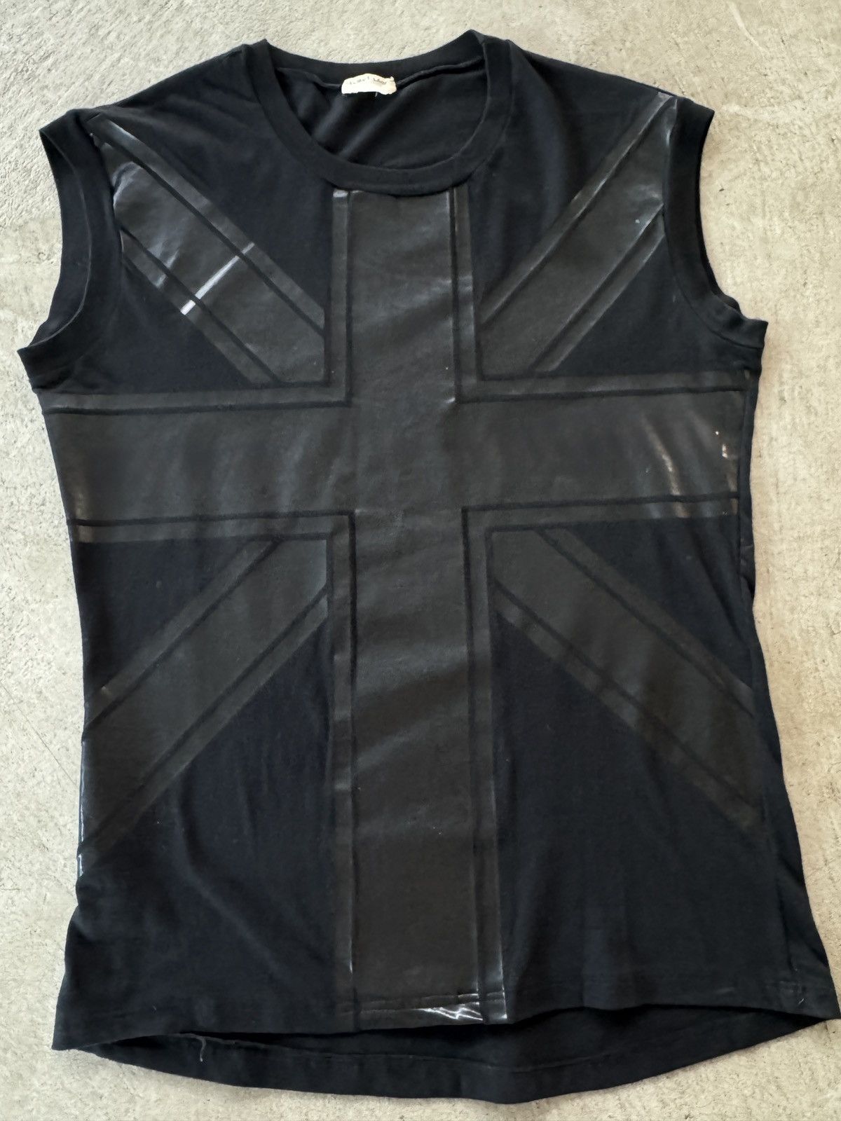 Helmut Lang Helmut Lang Union Jack AW 1997 Tank Size M / US 6-8 / IT 42-44 - 3 Thumbnail