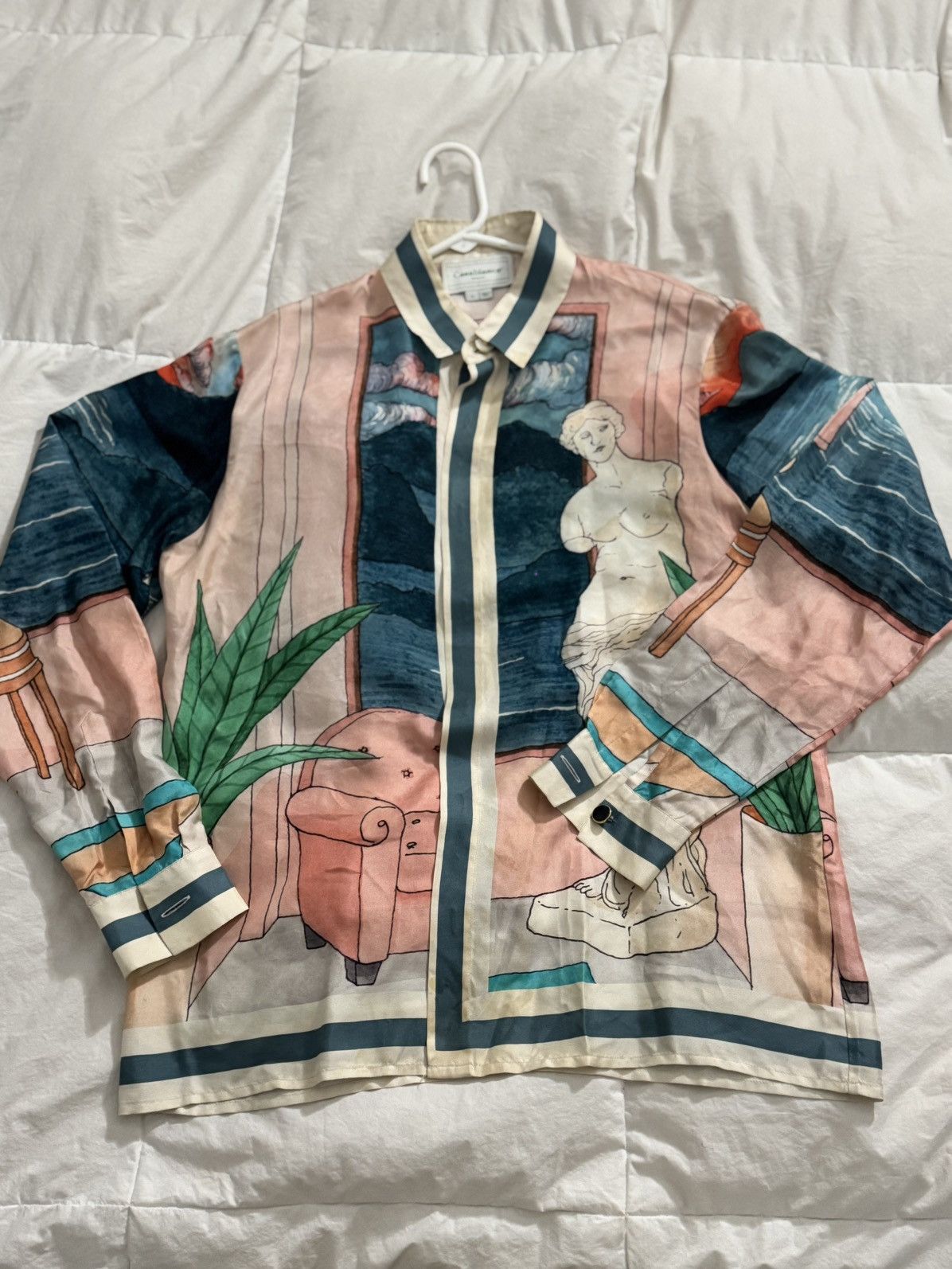 Casablanca casablanca silk shirt men Size US L / EU 52-54 / 3 - 5 Thumbnail