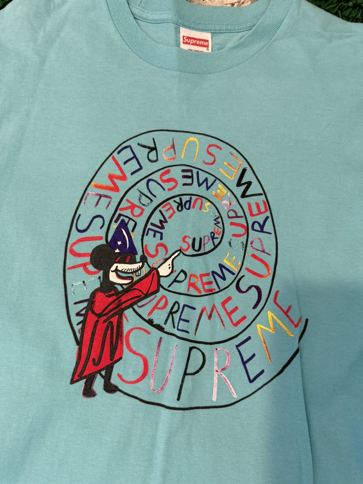 Supreme Supreme Joe Roberts swirl tee Size US M / EU 48-50 / 2 - 2 Thumbnail