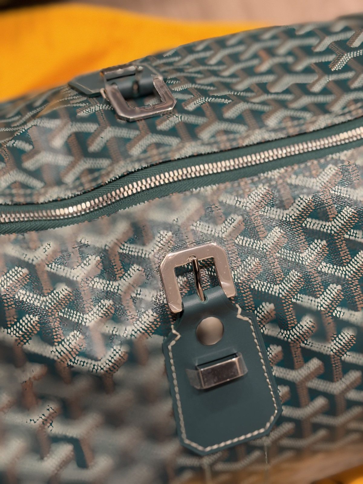 Goyard Goyard Boston 50 Green Size ONE SIZE - 8 Thumbnail