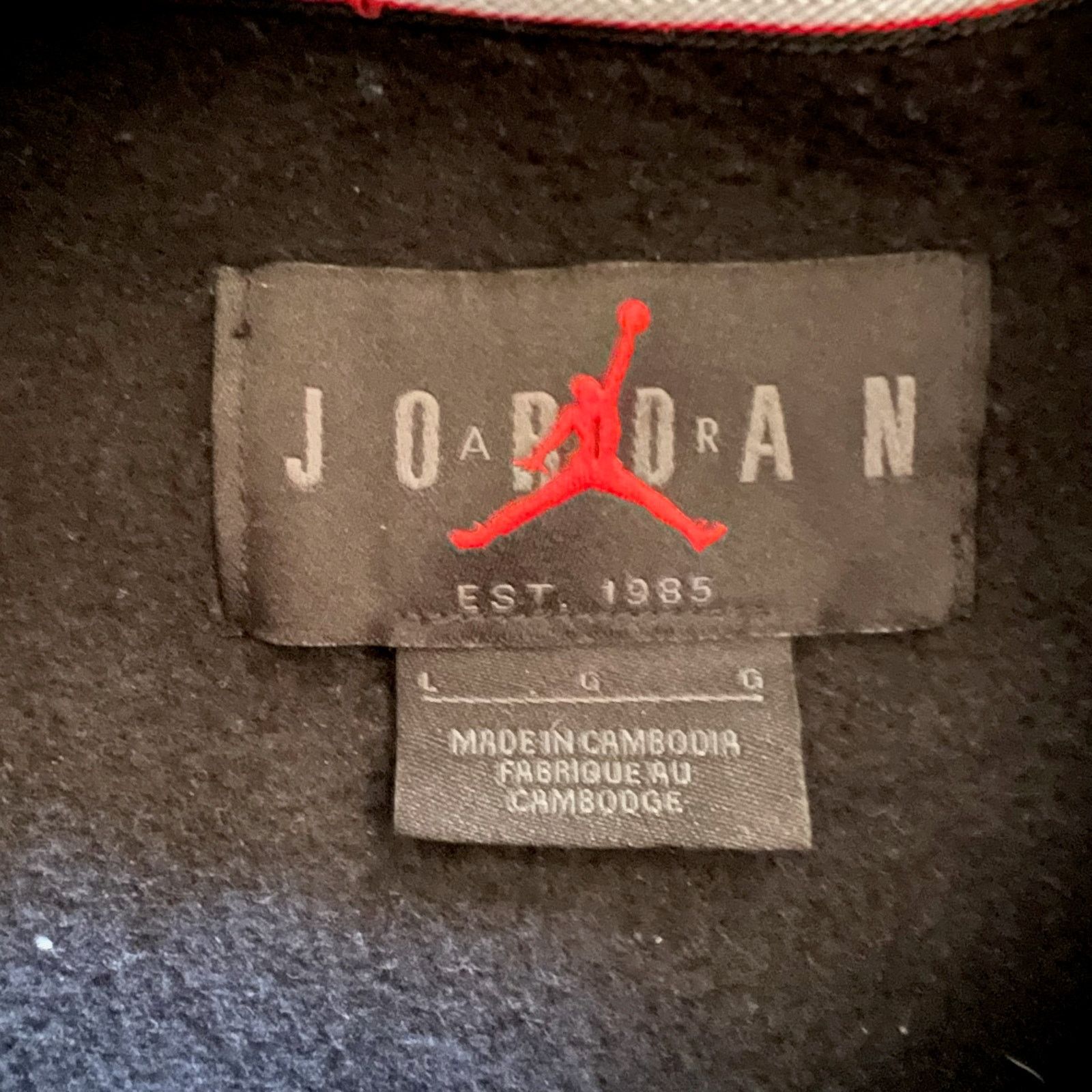 Nike Nike Air Jordan Brooklyn Fleece AOP Hoodie L Y2K Sneakerhead Size US L / EU 52-54 / 3 - 6 Thumbnail