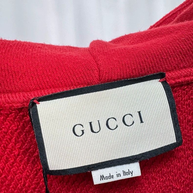 Gucci Gucci Black dragon embroidered hoodie Size US S / EU 44-46 / 1 - 5 Thumbnail