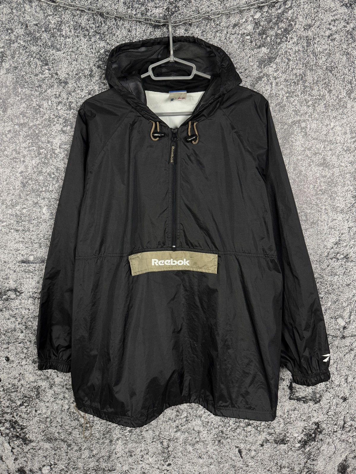 Reebok Reebok Vintage Nylon Jacket Anorak Windbreaker Waterproof XL Size US XL / EU 56 / 4 - 1 Thumbnail