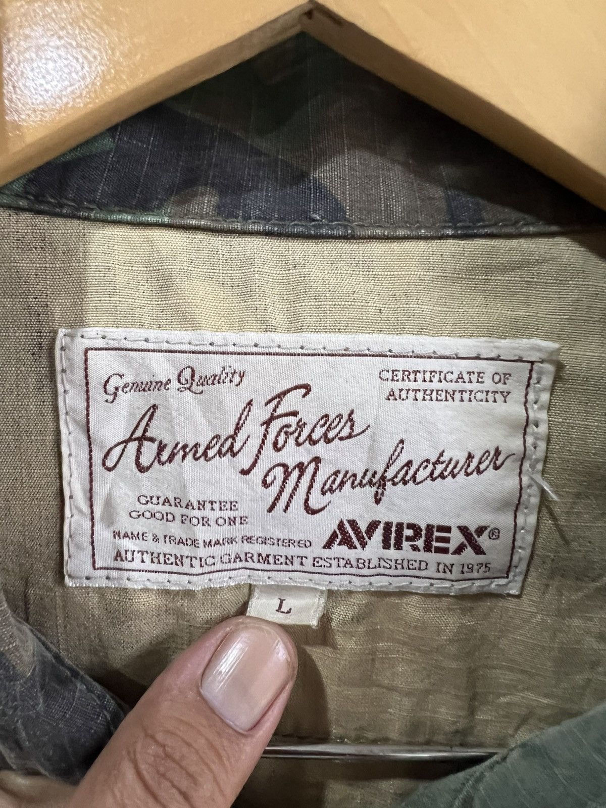 Avirex 🔥Rare Avirex US Navy Camo Army Jacket Size US M / EU 48-50 / 2 - 13 Thumbnail