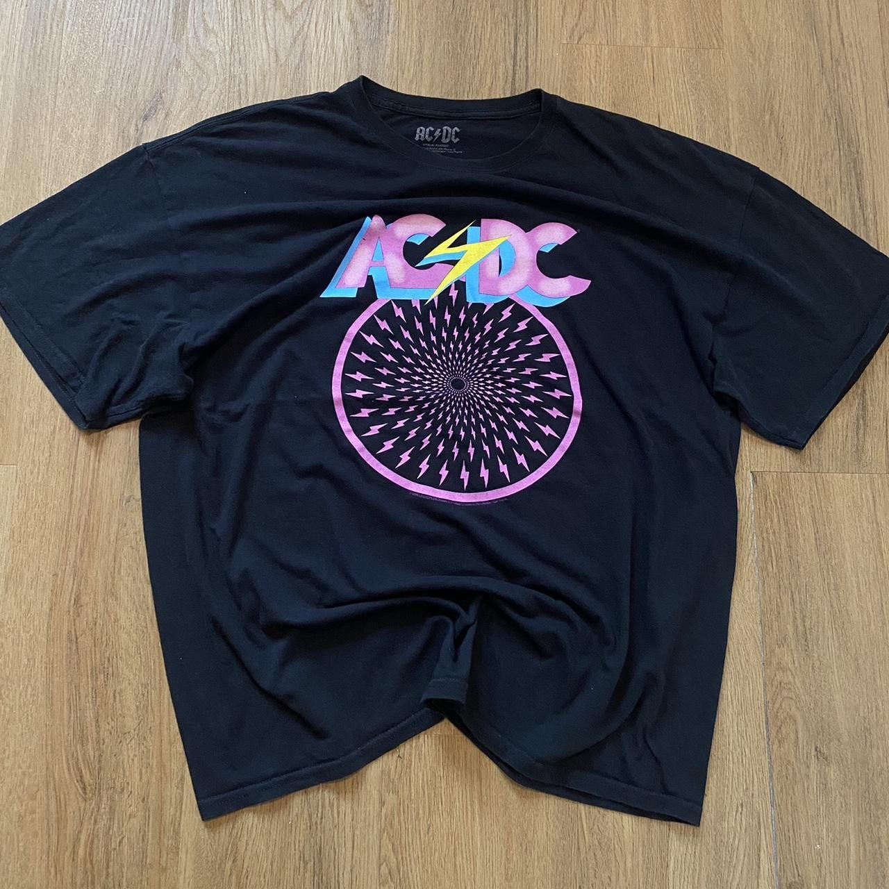 AC/DC 2020 AC/DC black and purple t shirt #ACDC Rock Size US XL / EU 56 / 4 - 1 Thumbnail