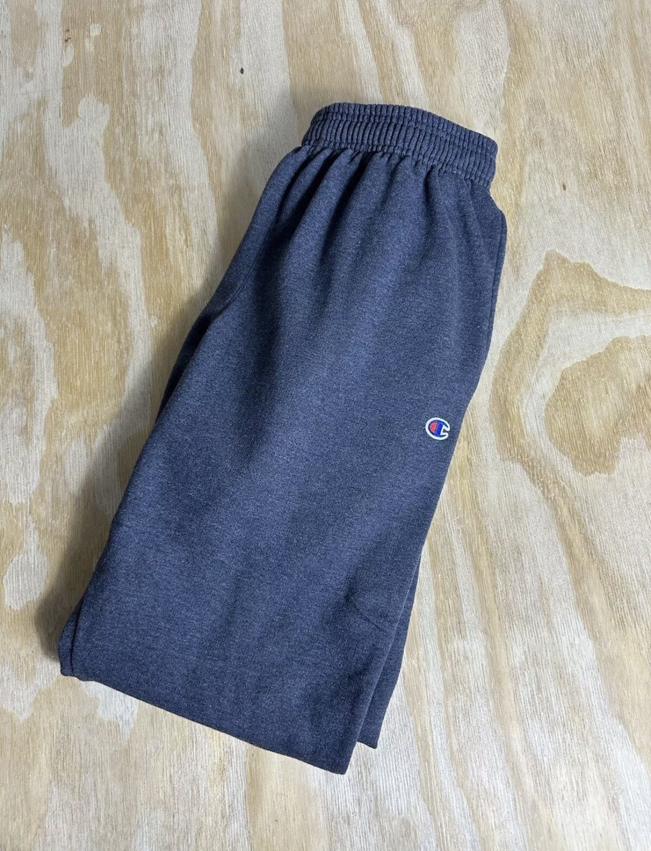 Champion × Vintage Champion Jogger Sweatpants Men’s Size M Gray Fleece Cuffed Size US 32 / EU 48 - 2 Thumbnail