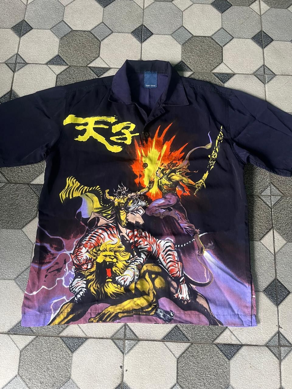 Japanese Brand Men's Stanley Adams Oversized Fantasy Graphic Tee Size US XL / EU 56 / 4 - 8 Thumbnail