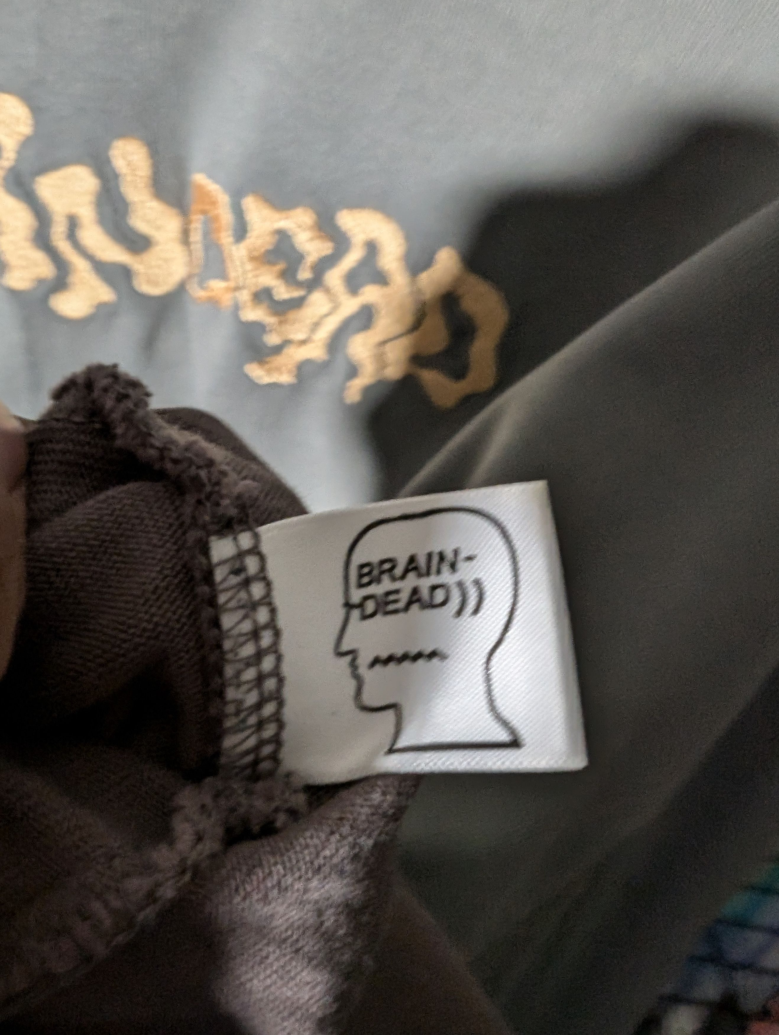 Brain Dead Brain Dead Embroidered Long Sleeve Tee Size US XL / EU 56 / 4 - 7 Thumbnail