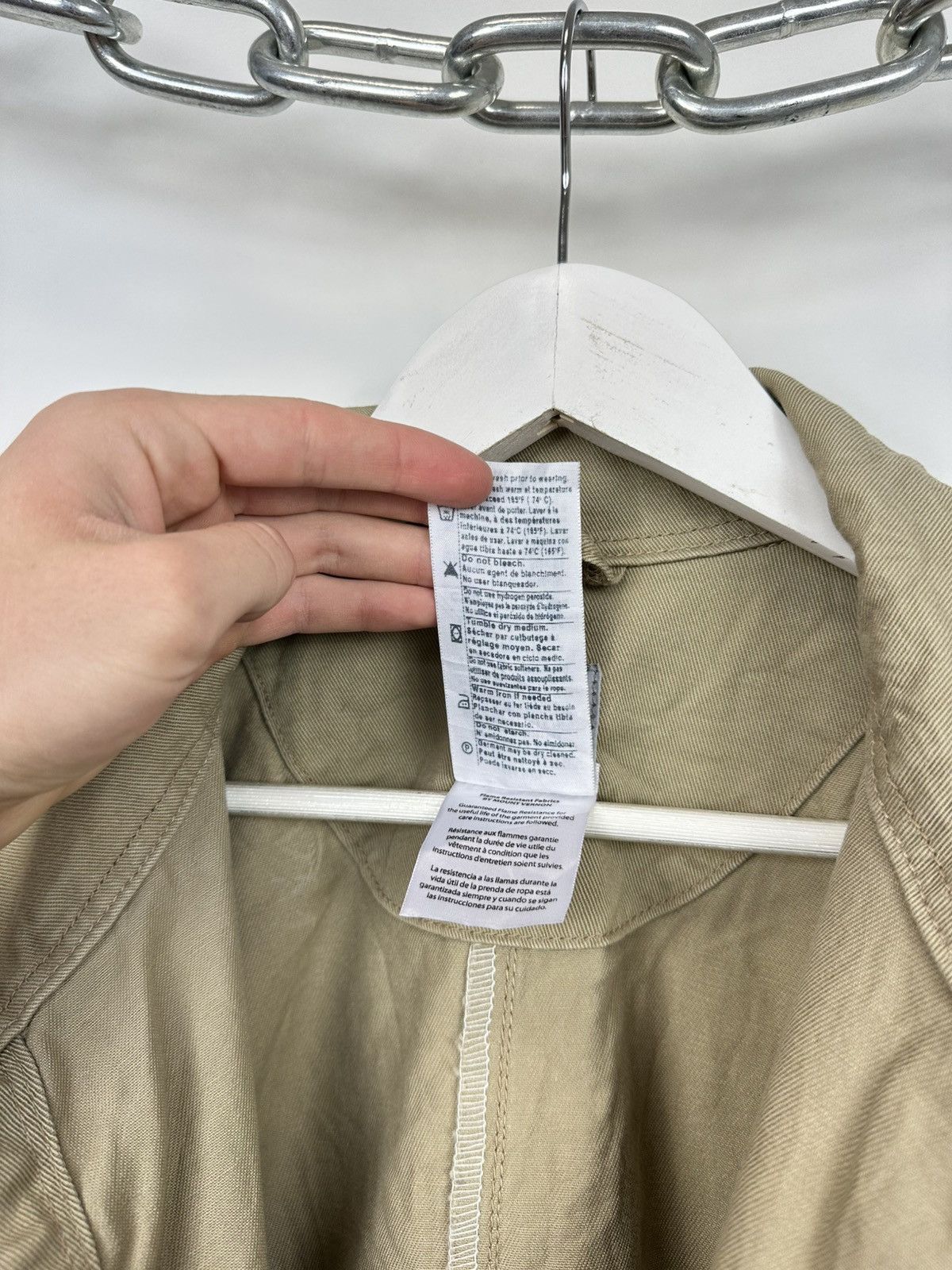 Carhartt Vintage Carhartt Flame Resistant Distressed Detroit Jacket Size US XL / EU 56 / 4 - 19 Thumbnail