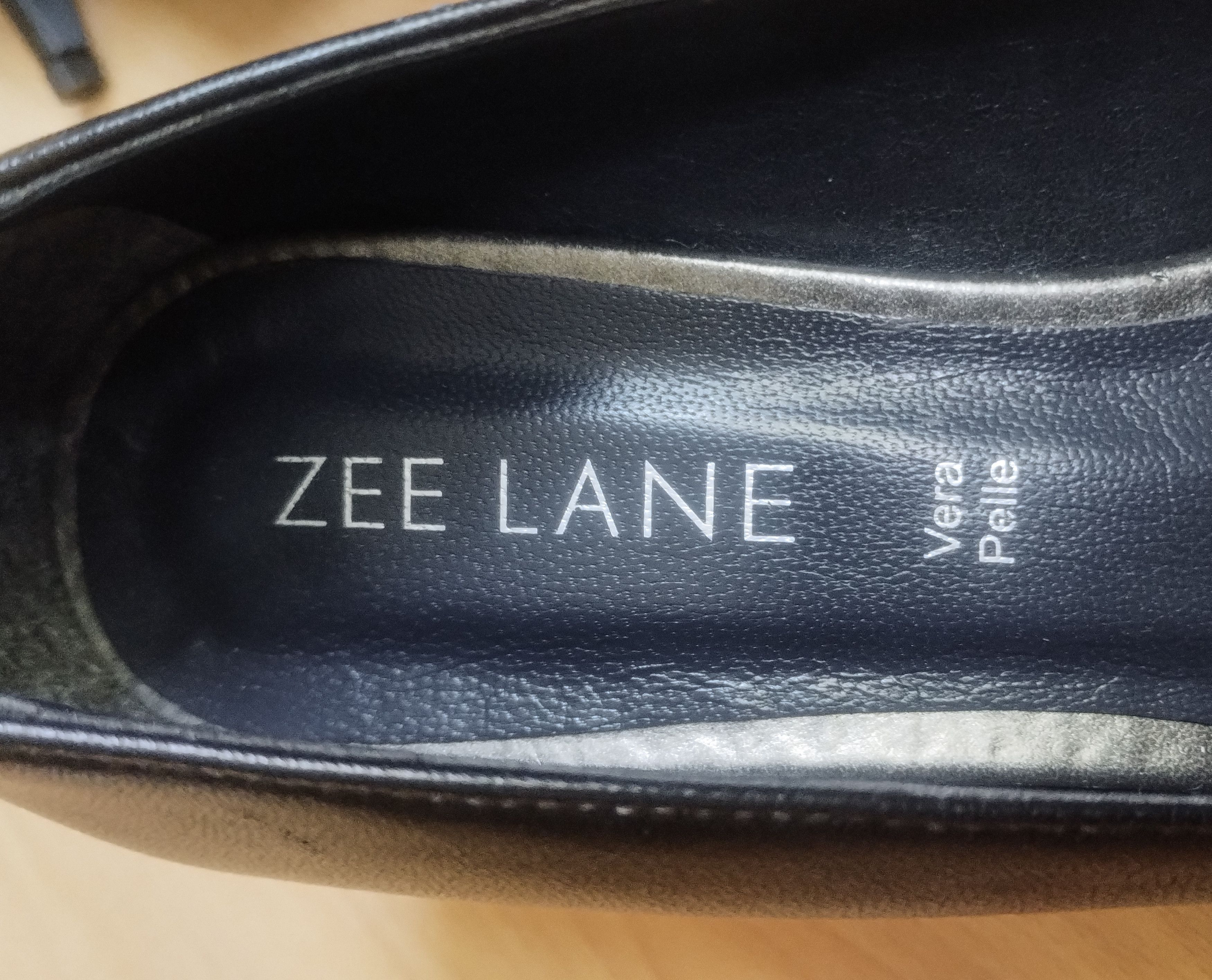 Other Zee lane Black Leather Heels - Size 37 - Perfect condition Size US 7 / IT 37 - 5 Thumbnail