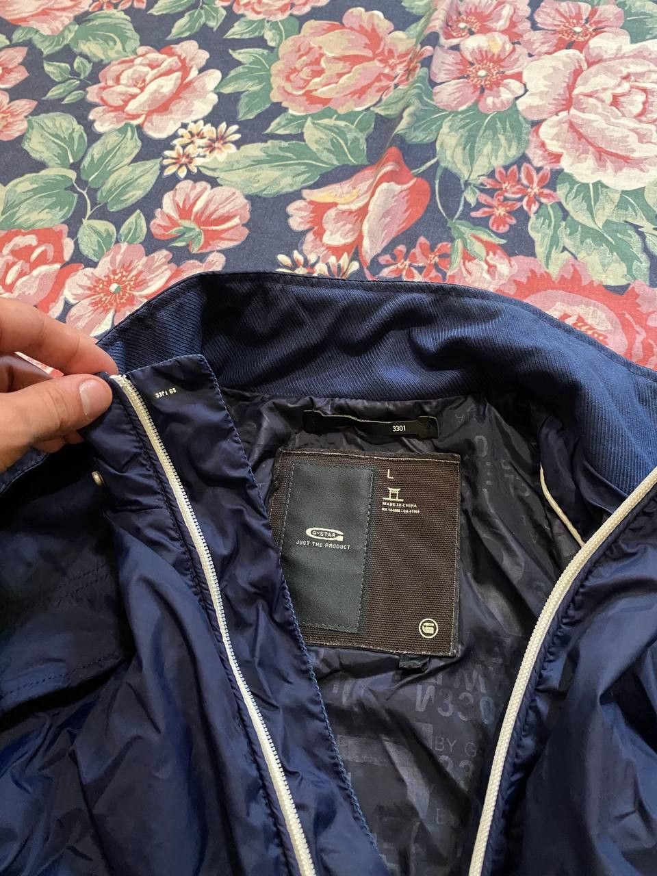 G-Star Y2K vintage blue jacket G-Star Raw Streetwear size L Size US L / EU 52-54 / 3 - 2 Thumbnail