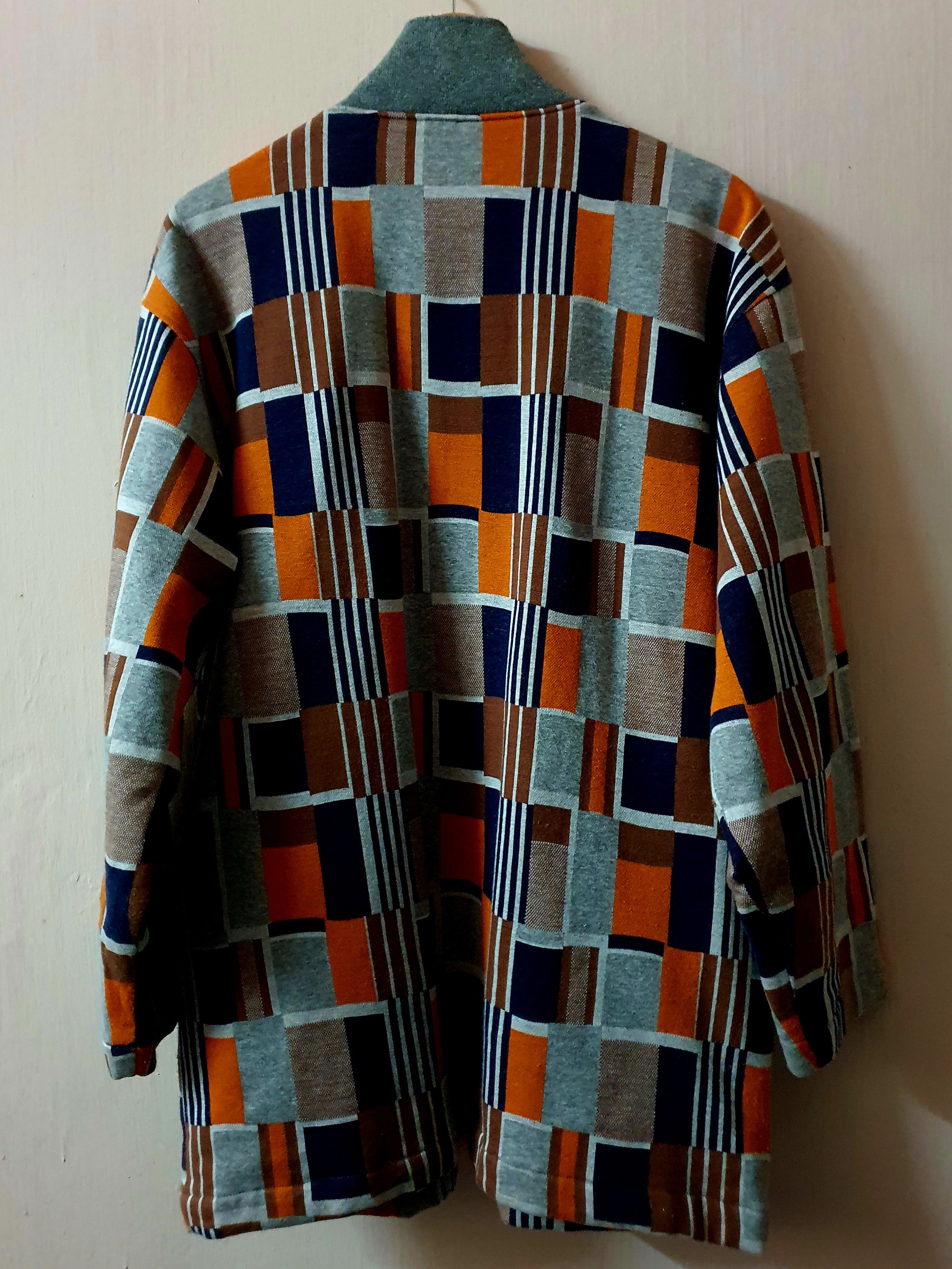 Mr. Junko Mr. Junko -Junko Koshino Patchwork/Motive Long Coats Size US L / EU 52-54 / 3 - 6 Thumbnail