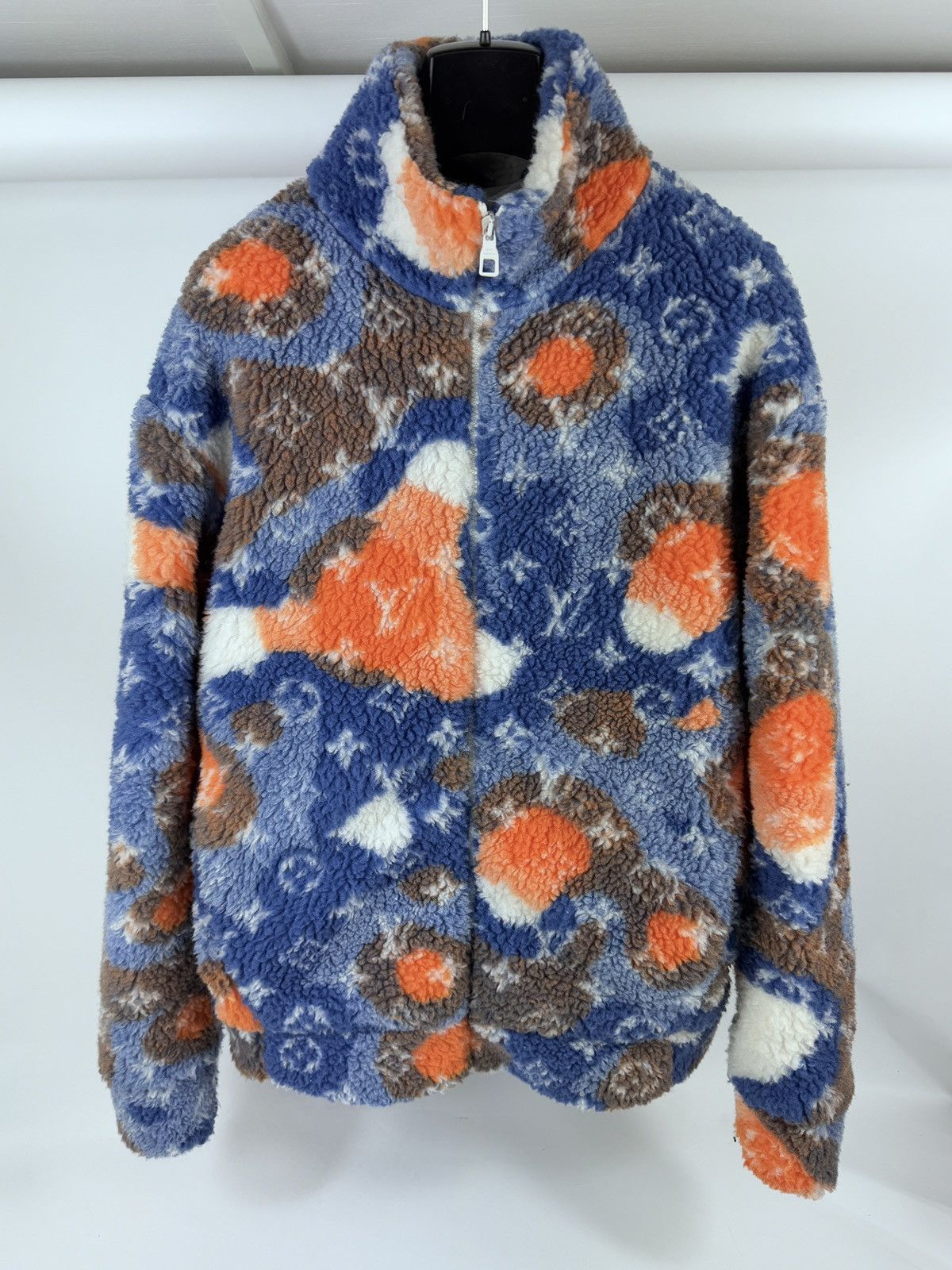 Louis Vuitton LOGO PRINT FLEECE JACKET Size US M / EU 48-50 / 2 - 1 Thumbnail