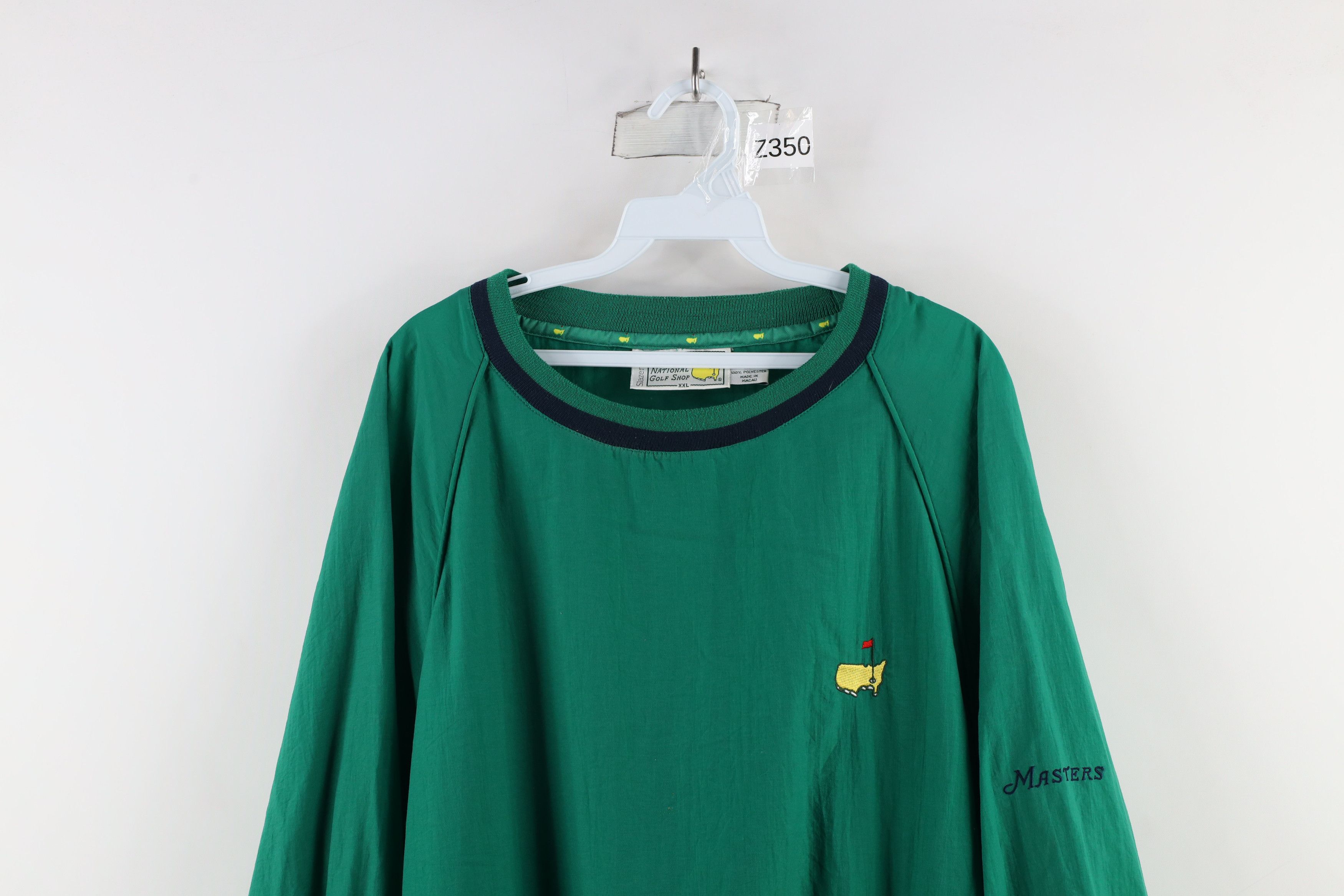 Vintage Vintage 90s Augusta National Shop Golf Windbreaker Jacket Size US XXL / EU 58 / 5 - 2 Thumbnail