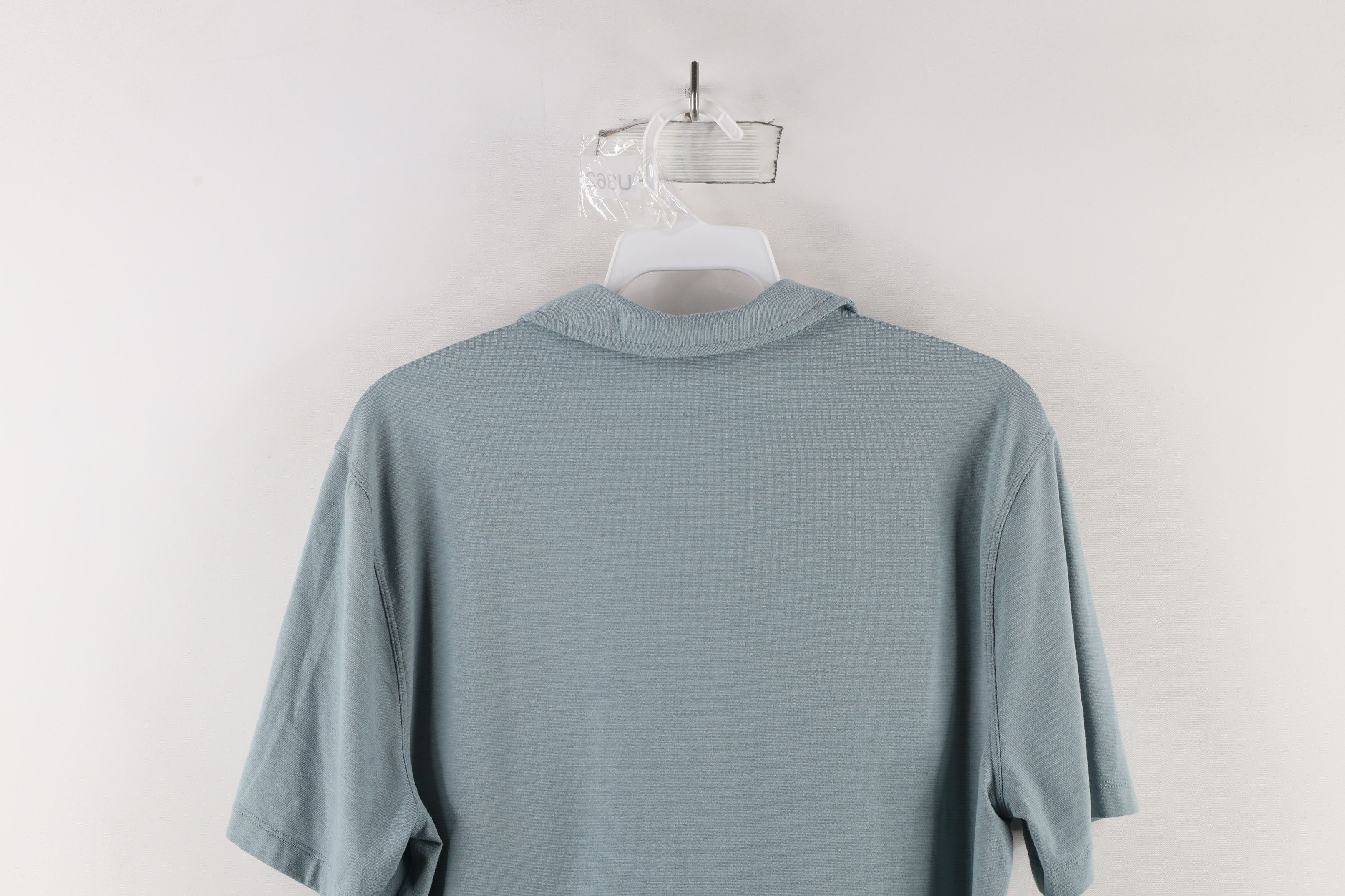 Lululemon × Vintage Lululemon Tech Short Sleeve Collared Golf Polo Shirt Blue Size US S / EU 44-46 / 1 - 12 Thumbnail