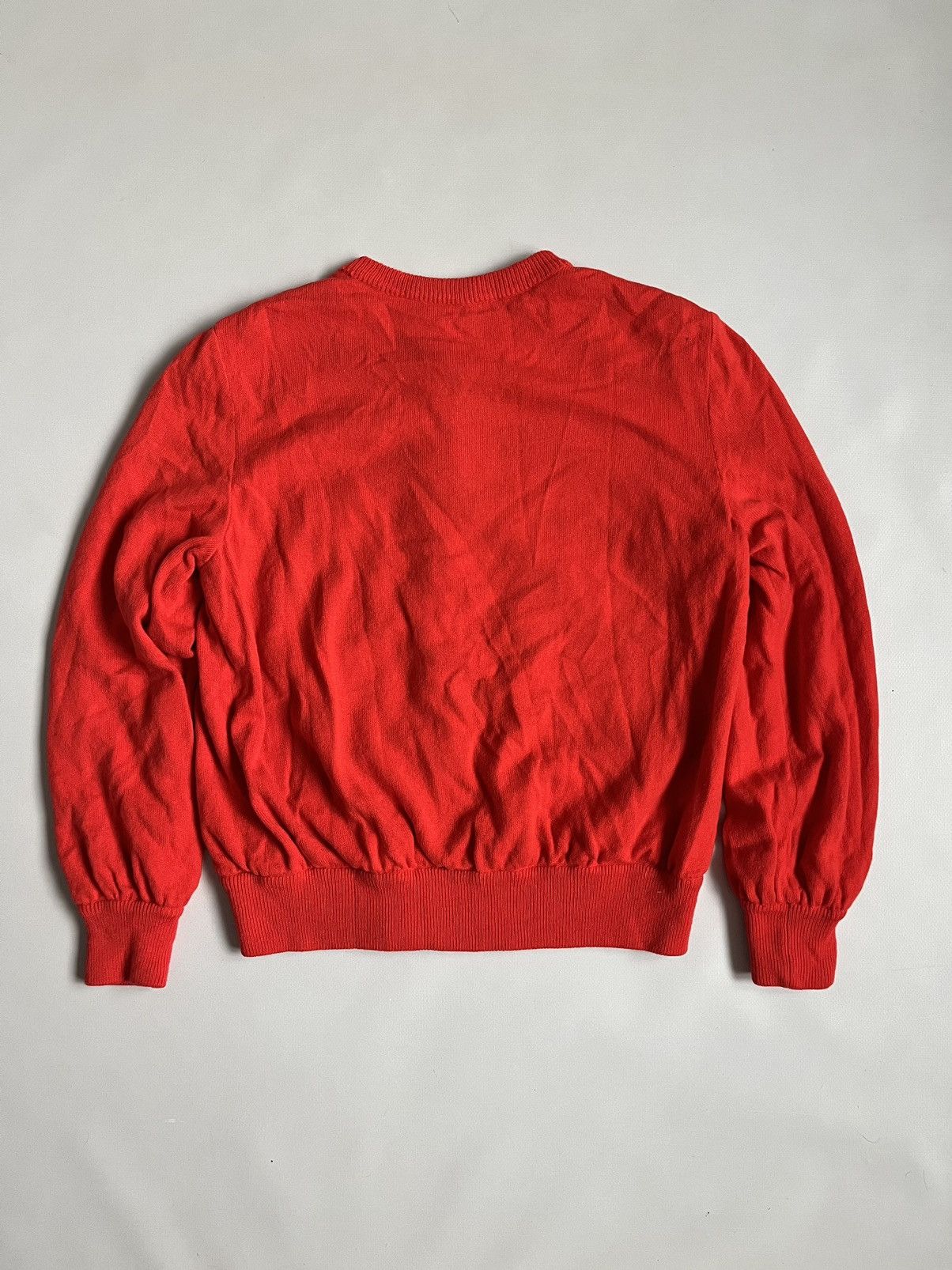 Valentino Vintage 80s Valentino Night Women Wool Viscose Red Cardigan Size M / US 6-8 / IT 42-44 - 9 Thumbnail