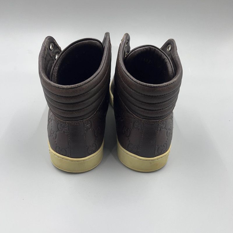 Gucci Gucci High-Top Colorful Lace-Up Sneakers for Men -2508 Size US 7.5 / EU 40-41 - 3 Thumbnail