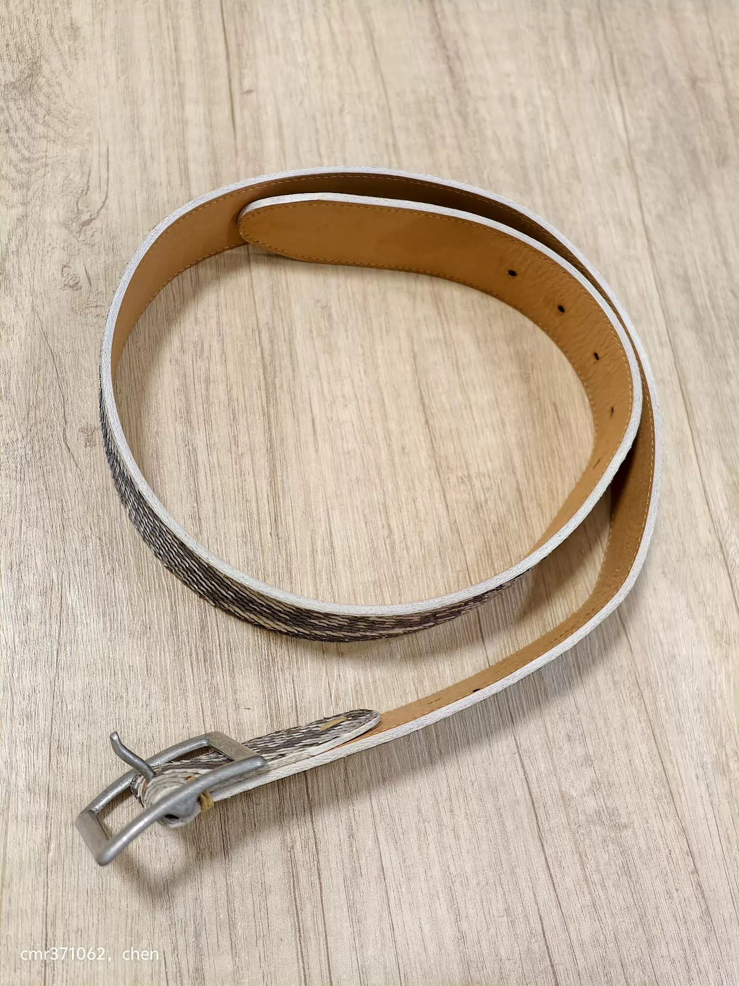 Visvim visvim 20SS Python Belt 40mm Natural W32 9-95 Size ONE SIZE - 8 Thumbnail