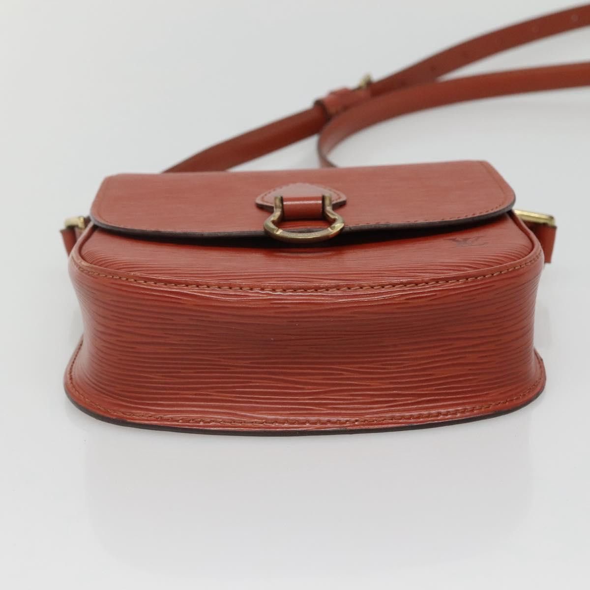Louis Vuitton LOUIS VUITTON Epi Saint Cloud PM Shoulder Bag Brown M52213 Size ONE SIZE - 9 Thumbnail