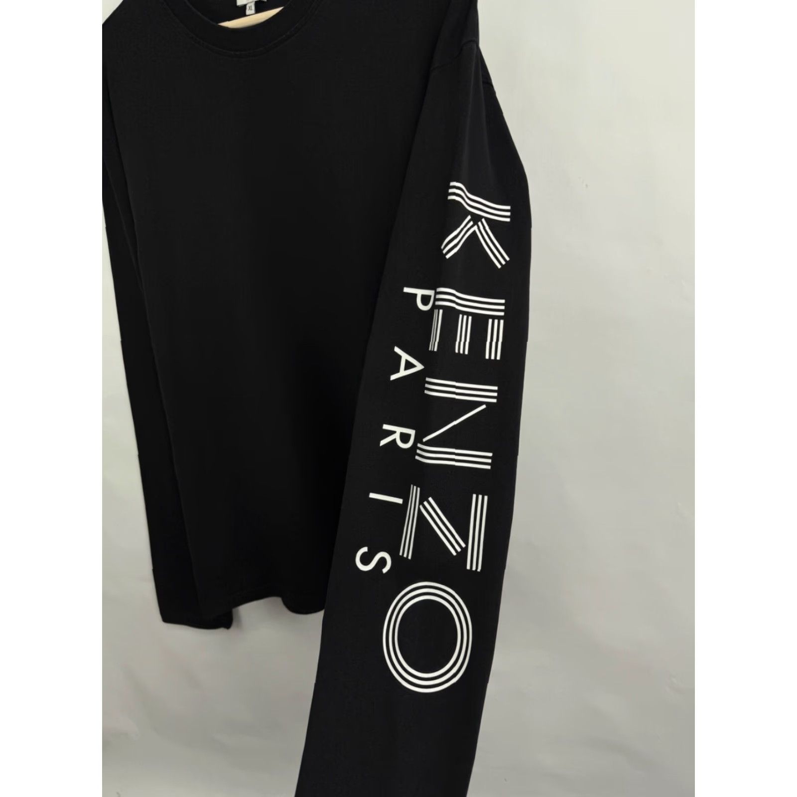 Kenzo KENZO Paris France Long Sleeve Retro Hype T-Shirt XL Black Size US XL / EU 56 / 4 - 6 Thumbnail