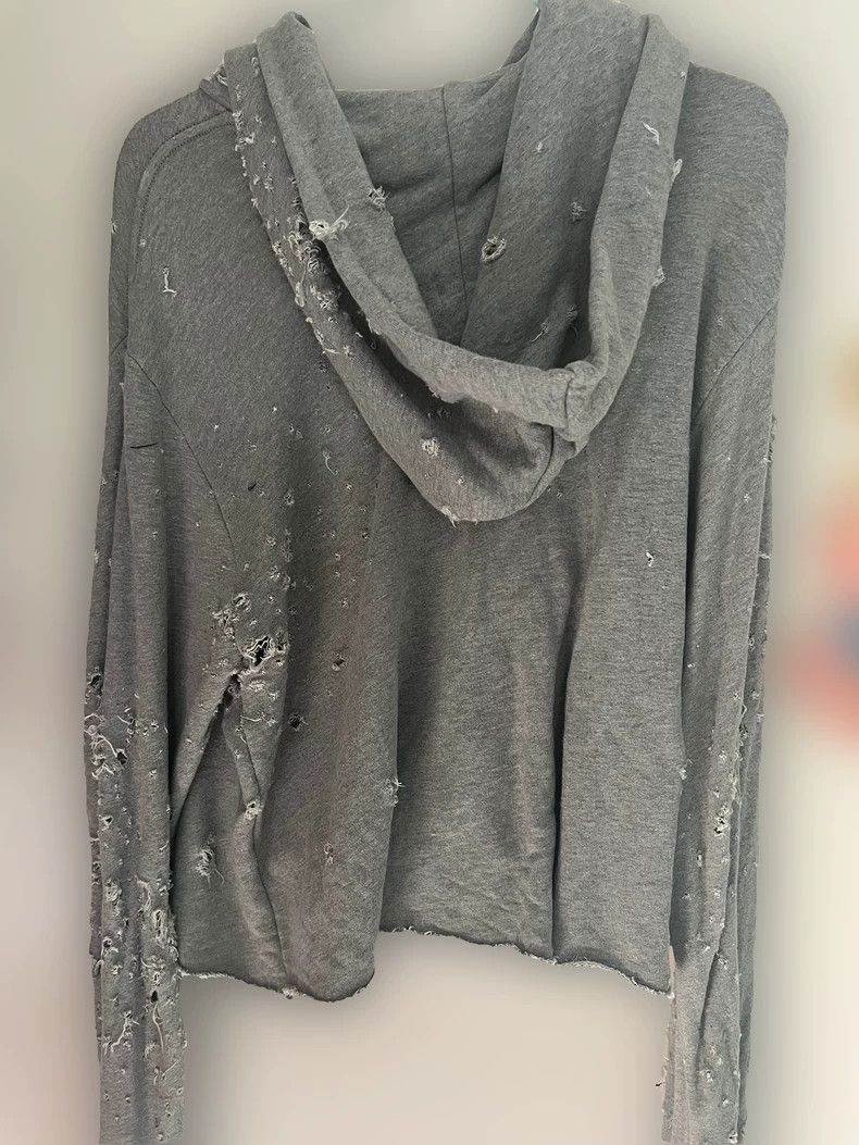 Amiri AMIRI Grey bullet hooded sweatshirt 2501-Nextarrow Size US M / EU 48-50 / 2 - 6 Thumbnail