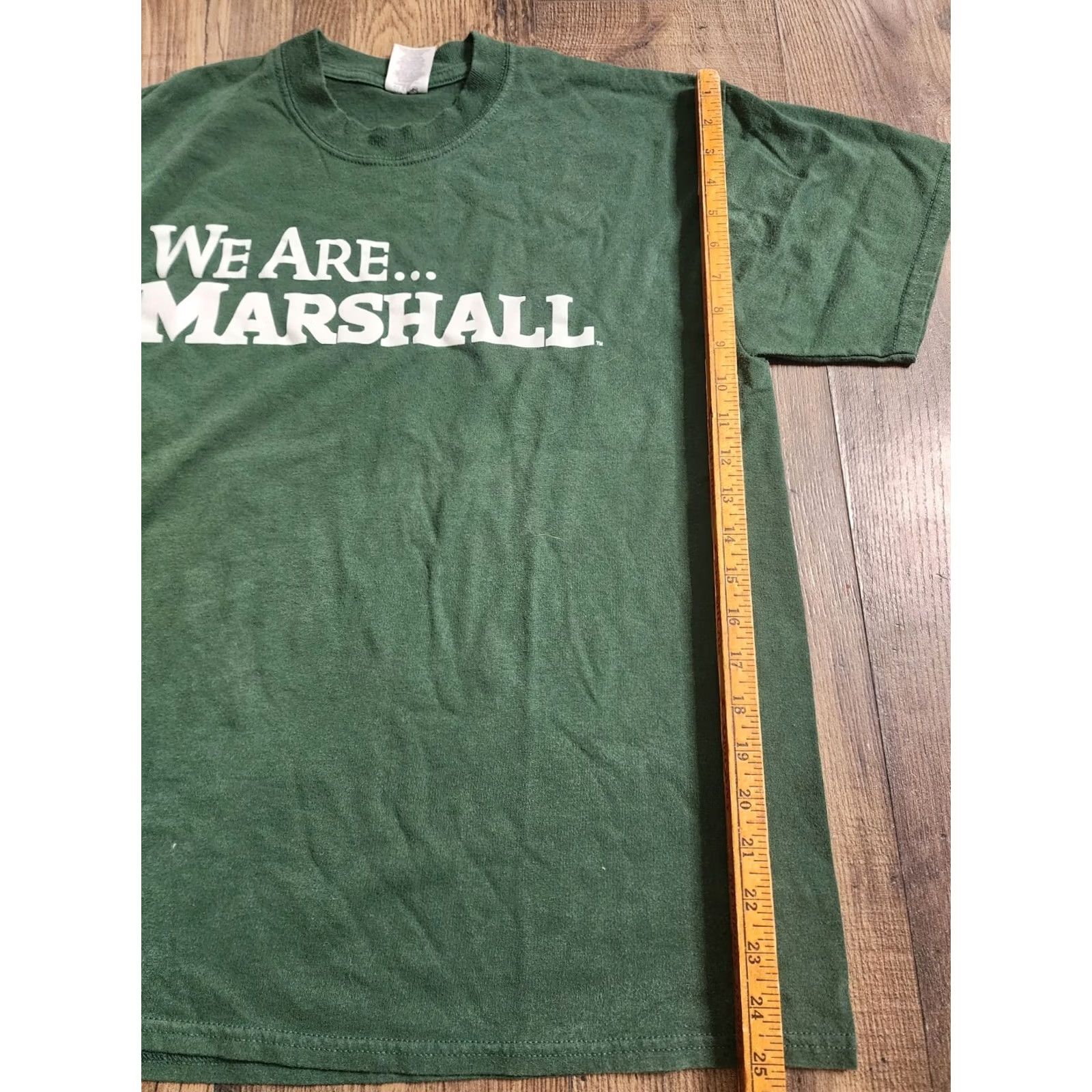 Jerzees VINTAGE Mens L We Are Marshall Thundering Herd T Shirt Shirt Size US L / EU 52-54 / 3 - 2 Thumbnail